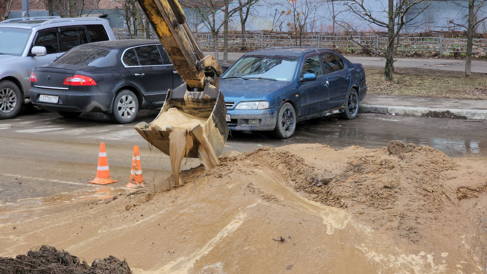 авария водопровод, красногорск, чп, водоканал,