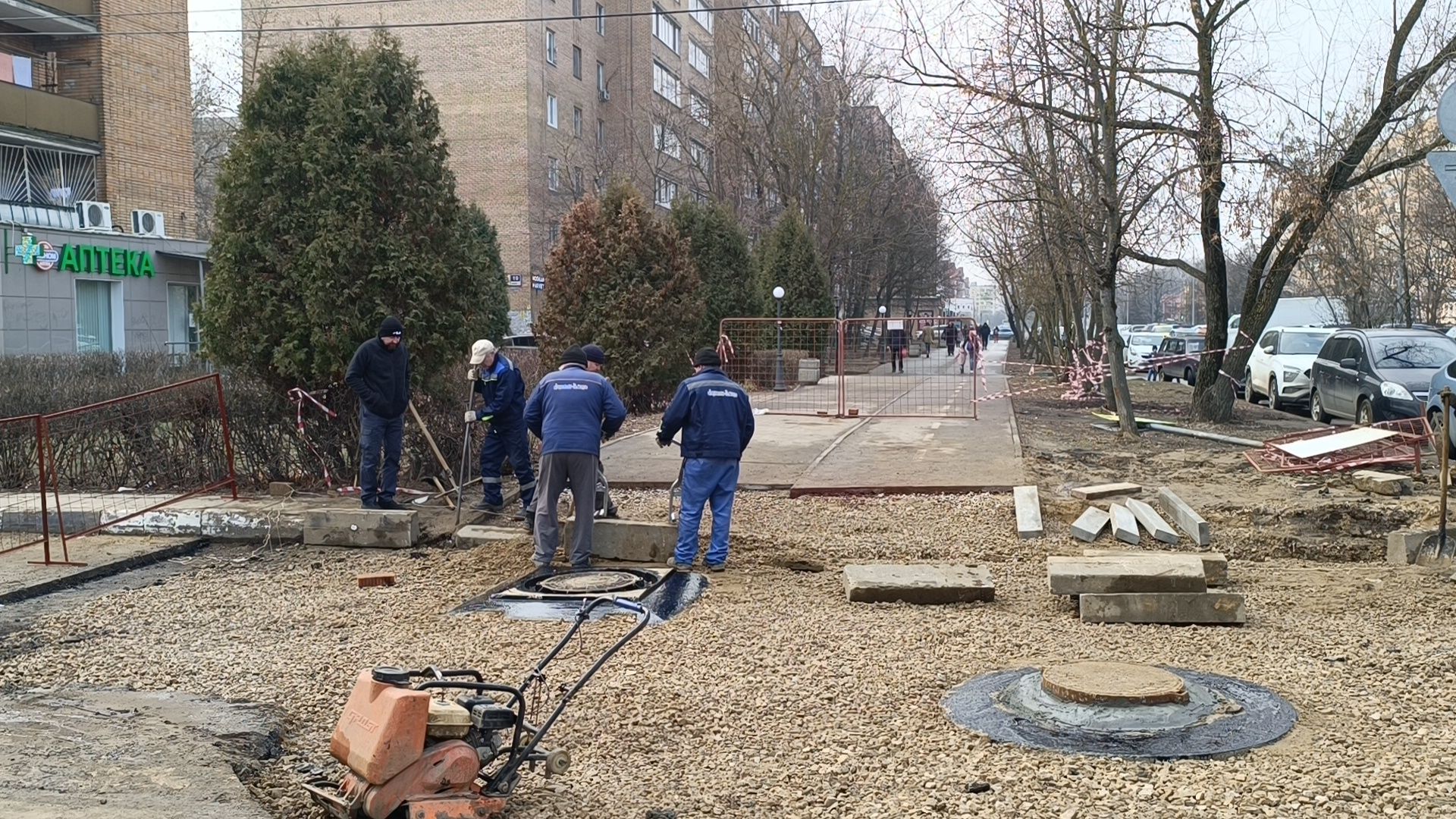 асфальт, лобня, ремонт,