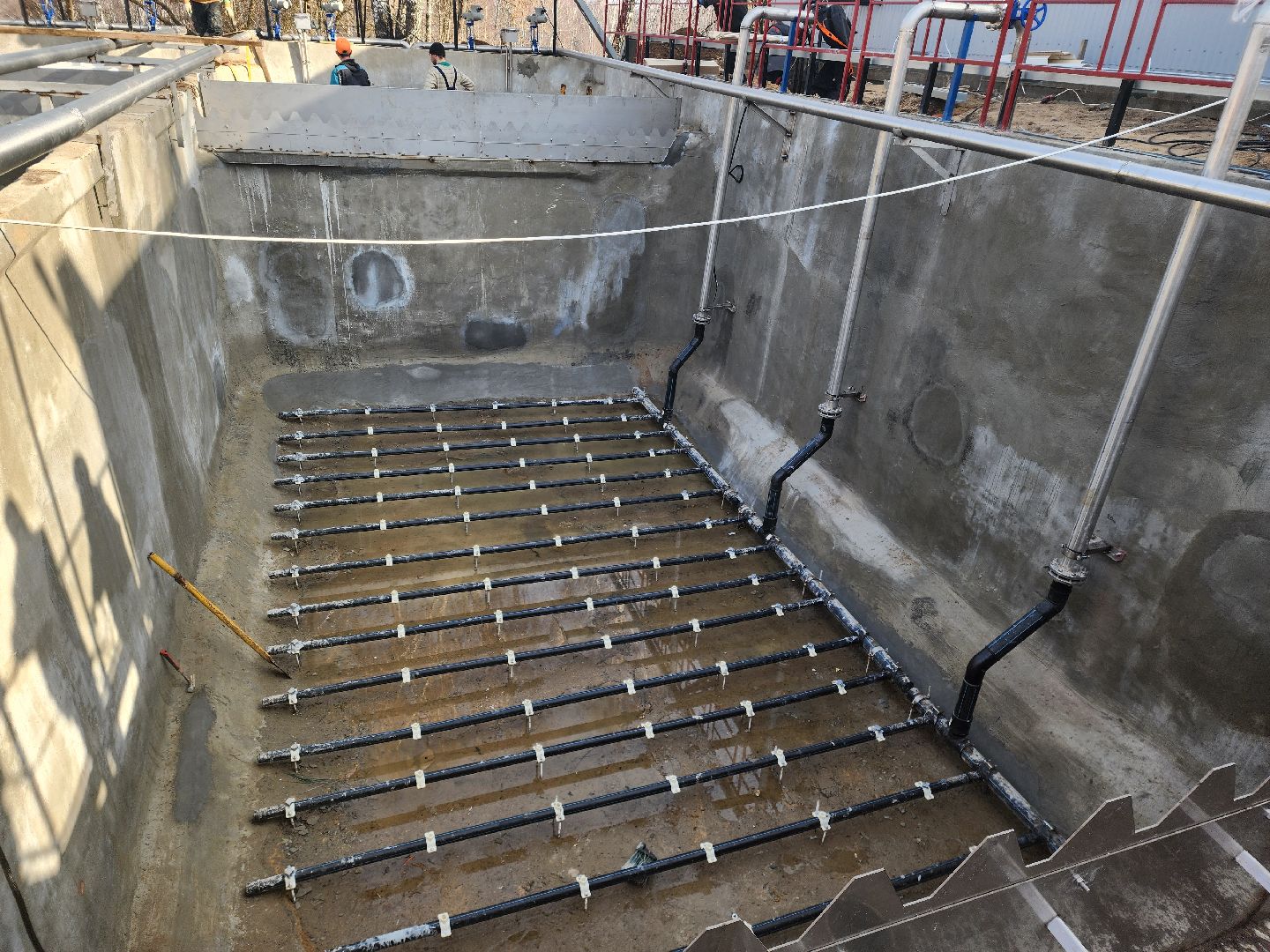 Зарайск, очистные сооружения, Капитальный ремонт очистных,