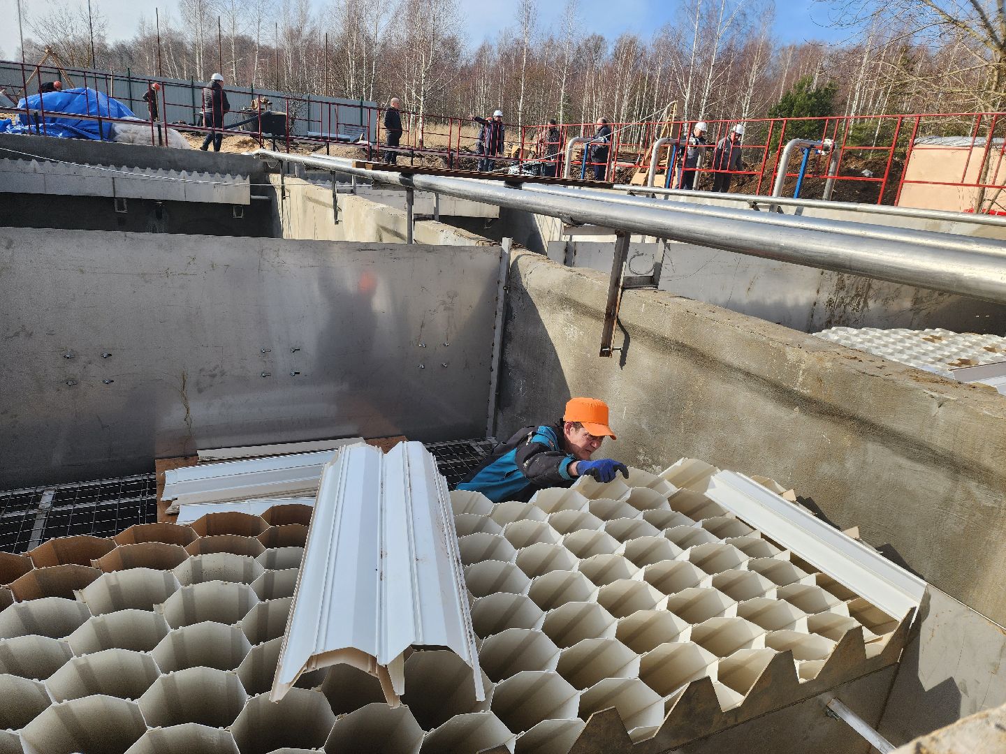 Зарайск, очистные сооружения, Капитальный ремонт очистных,