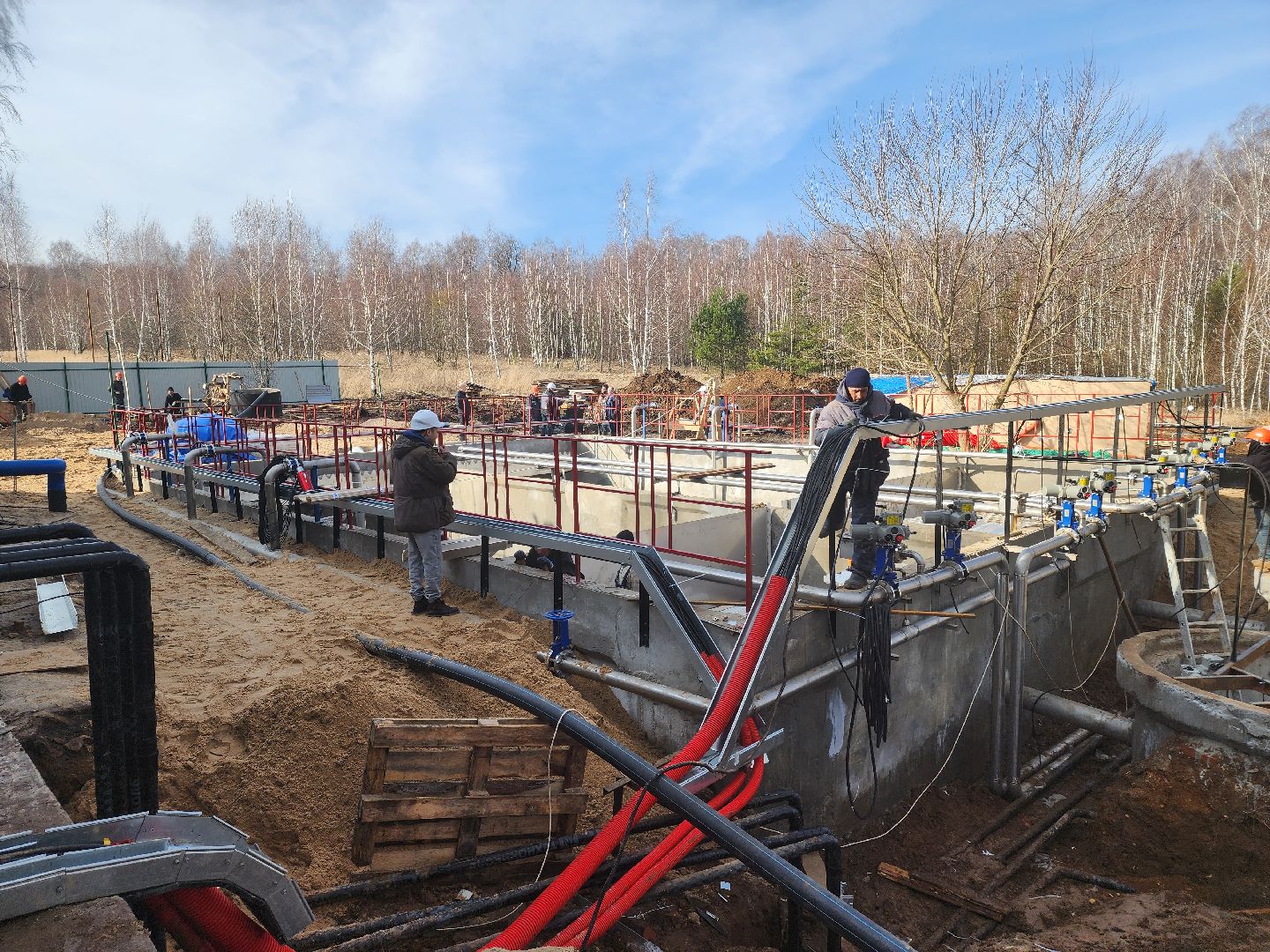 Зарайск, очистные сооружения, Капитальный ремонт очистных,