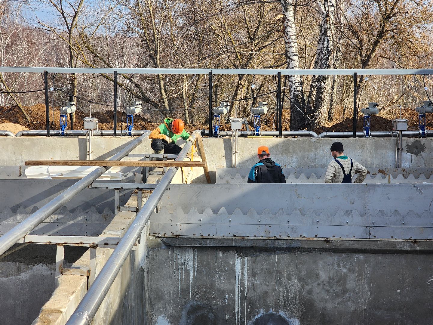 Зарайск, очистные сооружения, Капитальный ремонт очистных,