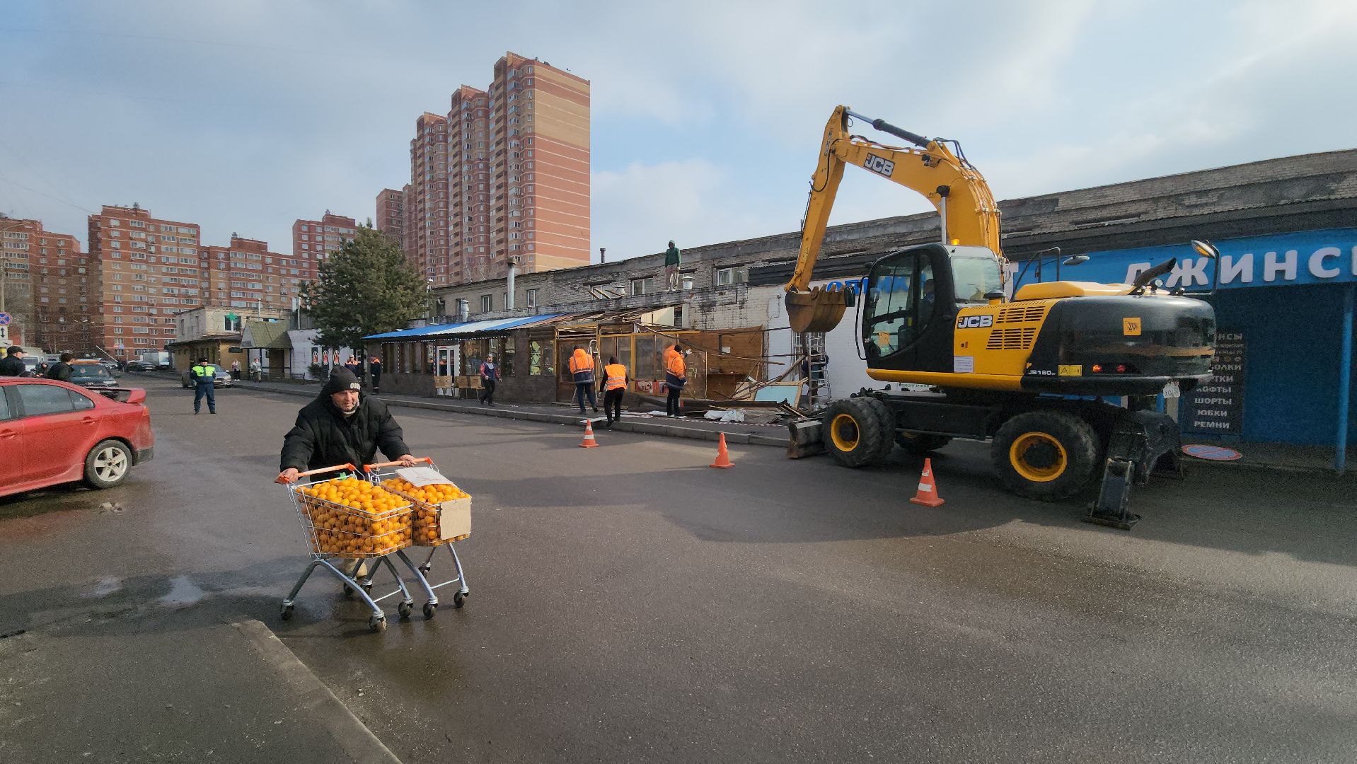 Люберцы, снос незаконных объектов, демонтаж,