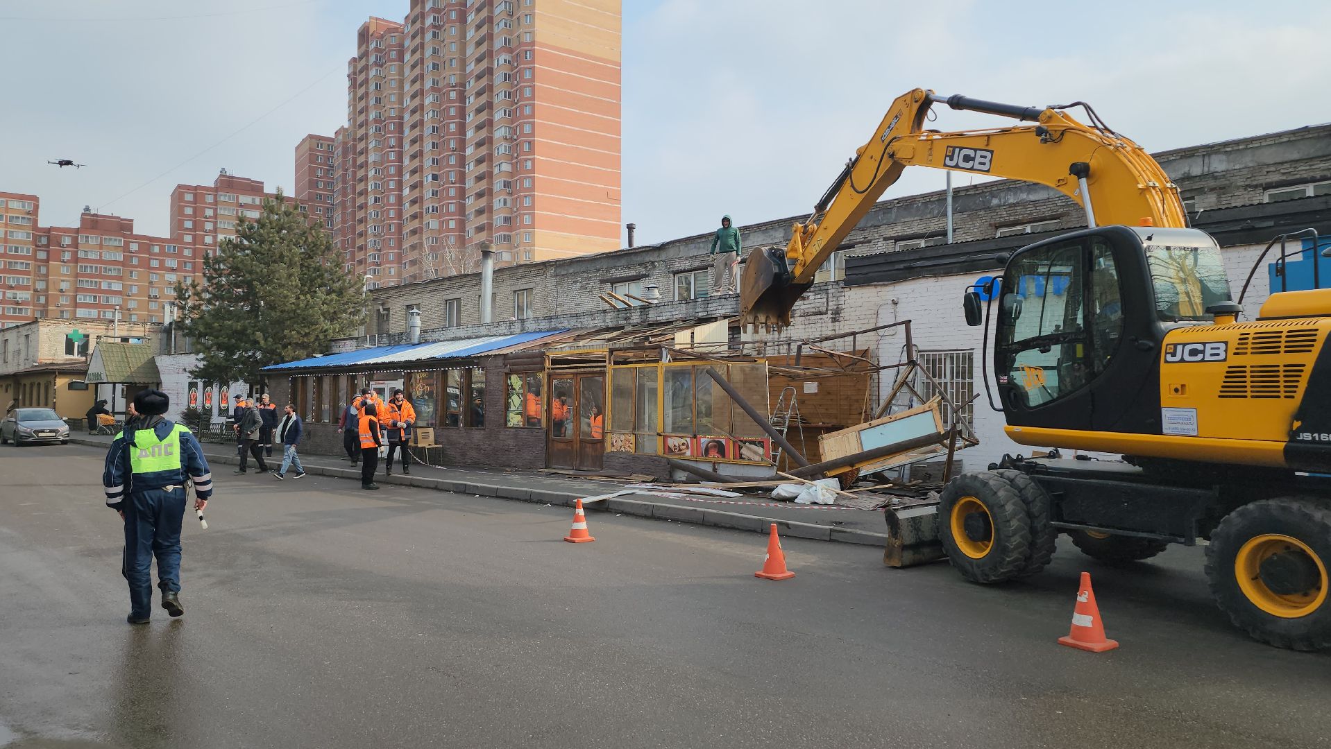 Люберцы, снос незаконных объектов, демонтаж,