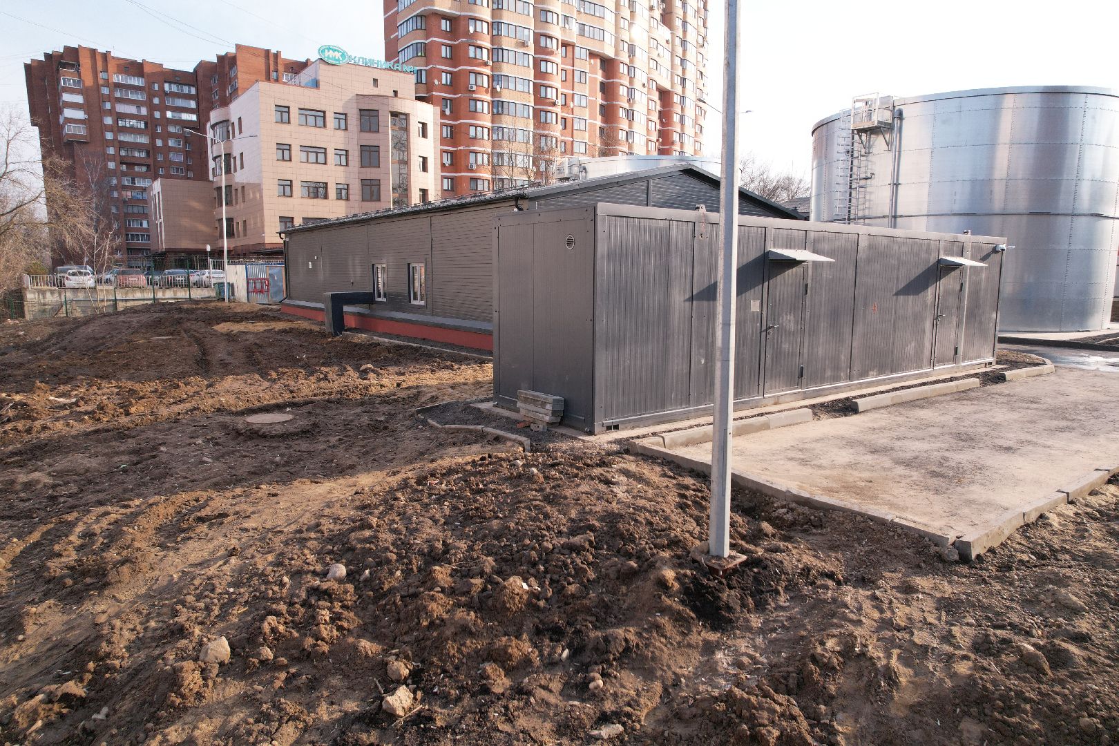 видео с коптера, дмитров, взу дмитров,