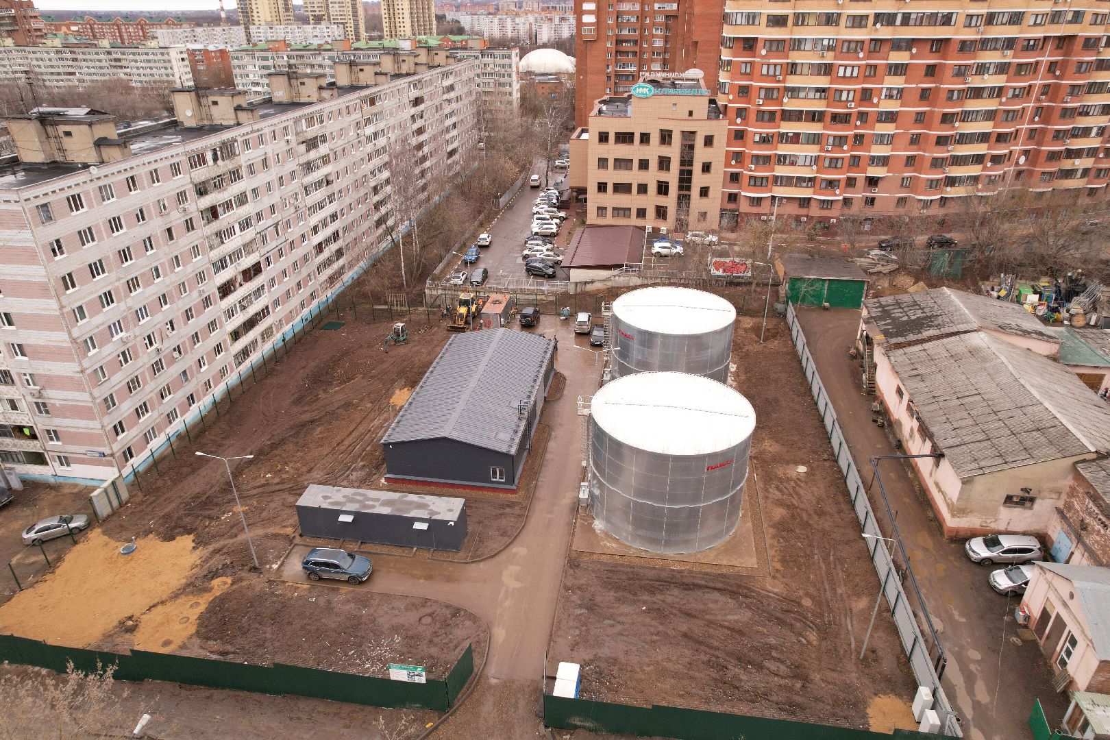 видео с коптера, дмитров, взу дмитров,