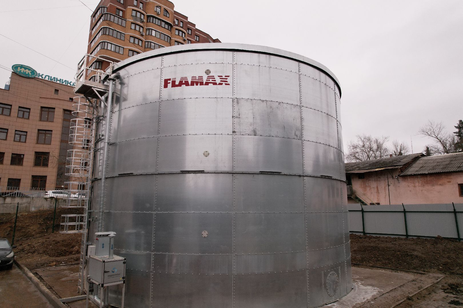 видео с коптера, дмитров, взу дмитров,