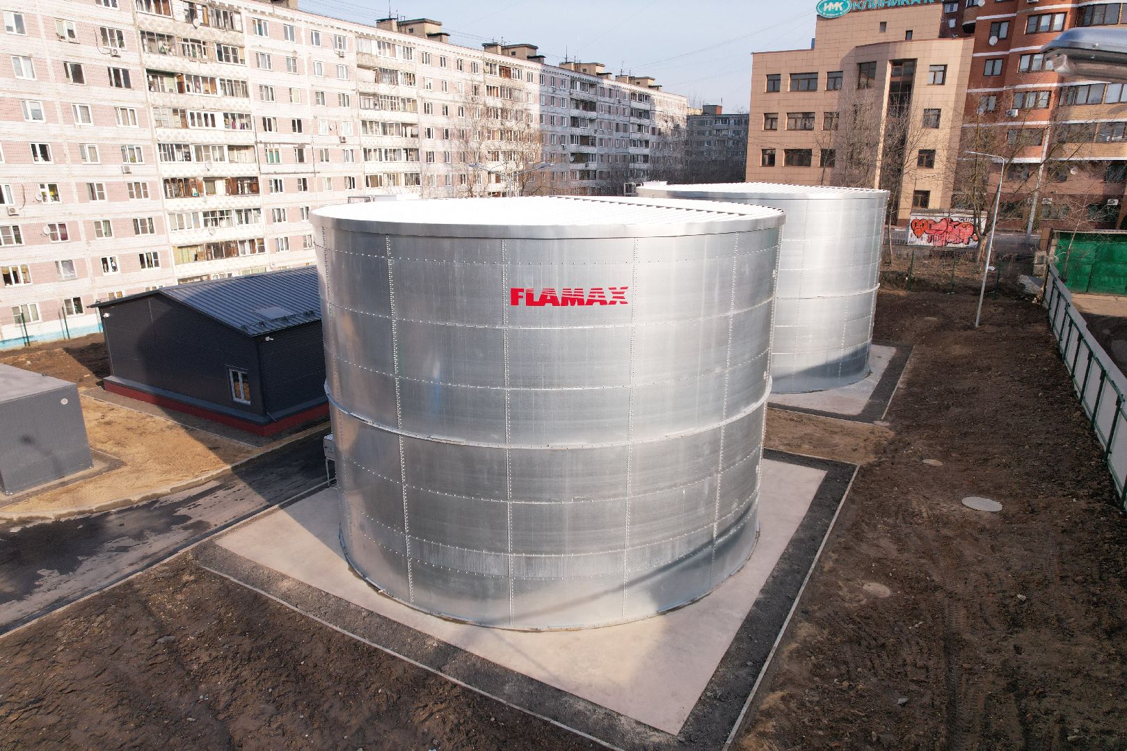 видео с коптера, дмитров, взу дмитров,