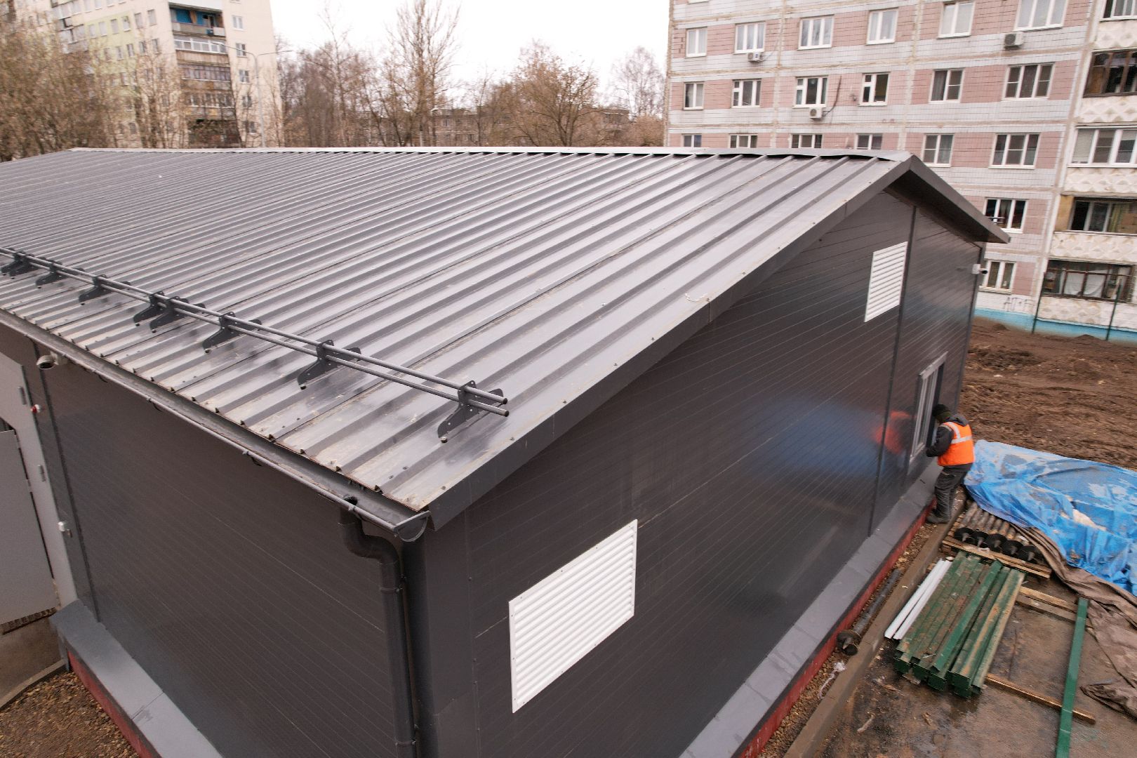 видео с коптера, дмитров, взу дмитров,