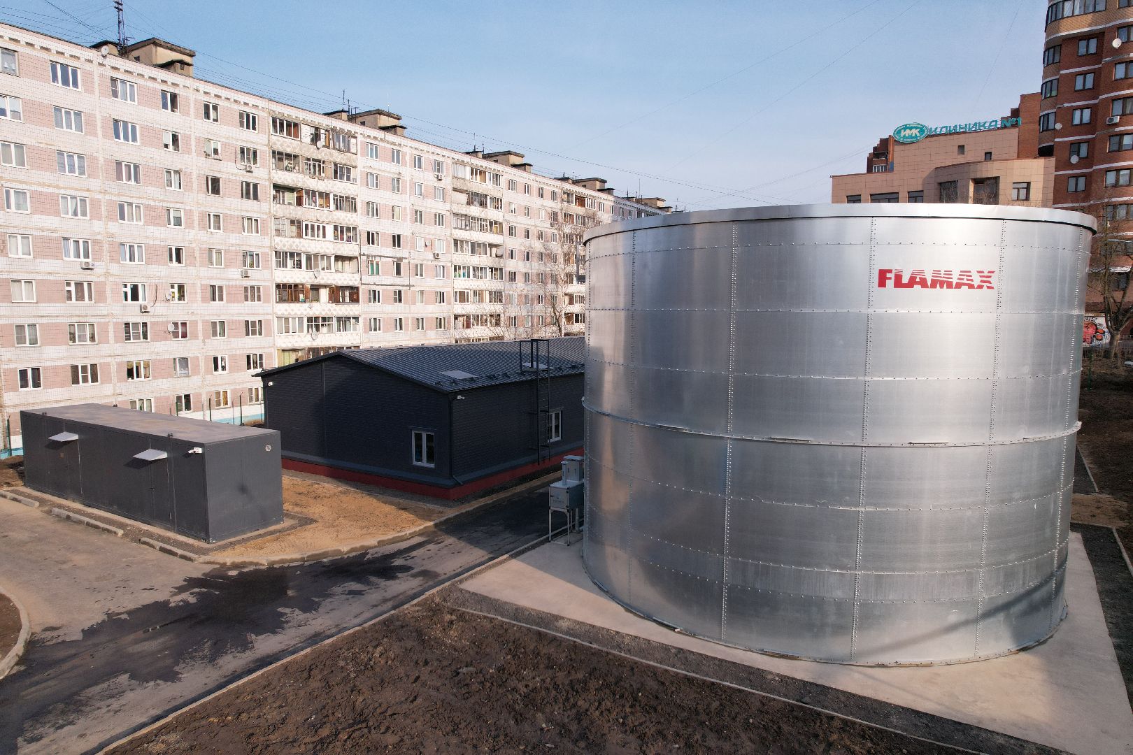 видео с коптера, дмитров, взу дмитров,