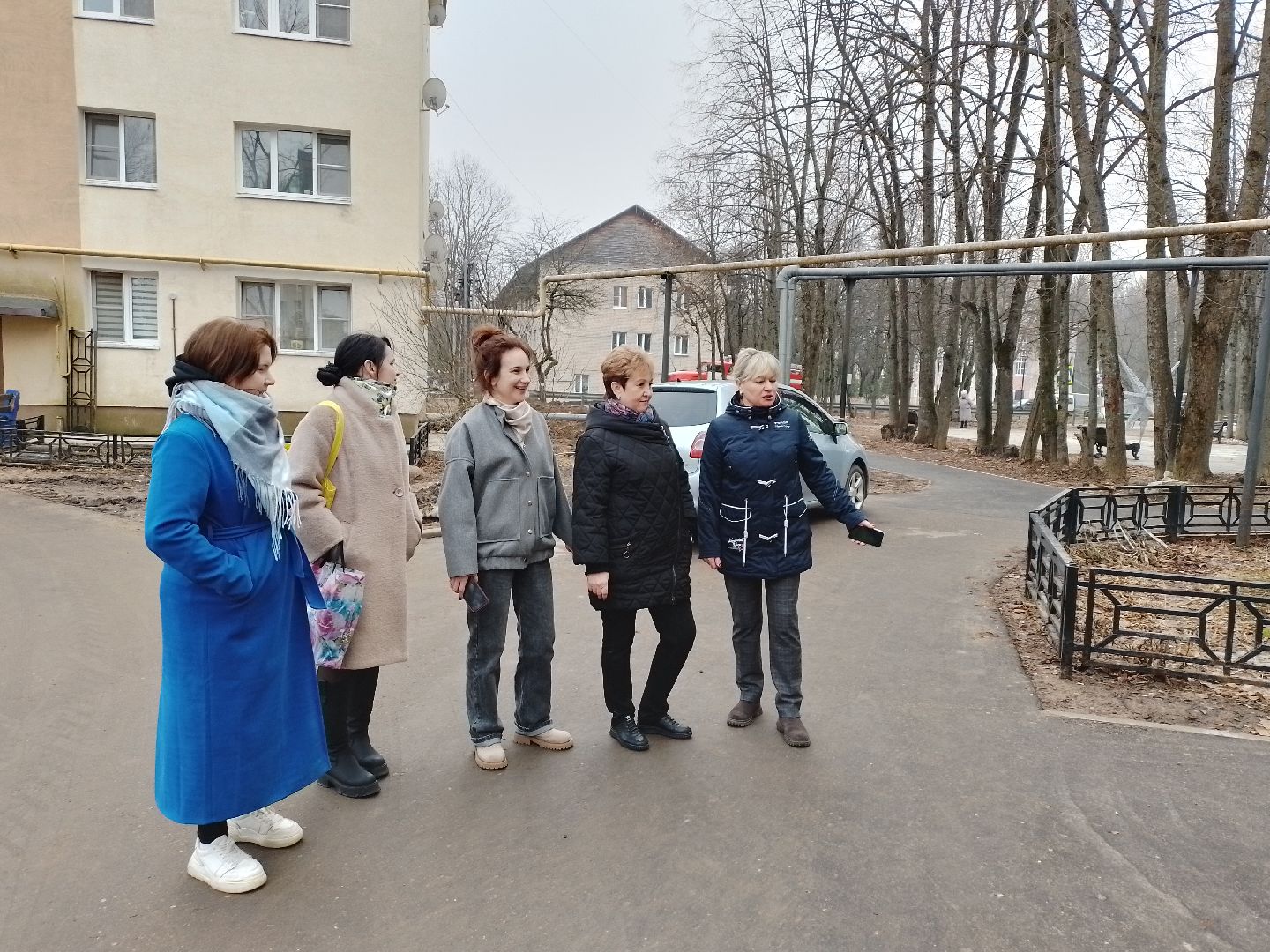 благоуйстройство, городской округ восход, обход территории, контроль выполнения работ,