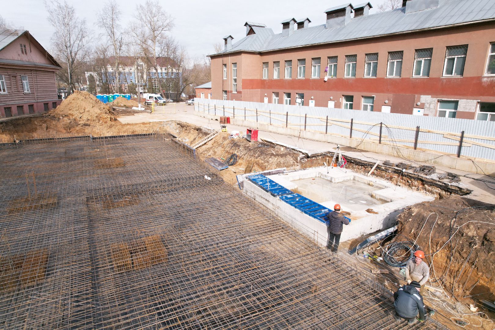видео с коптера, красногорск, психоневрологический диспансер,