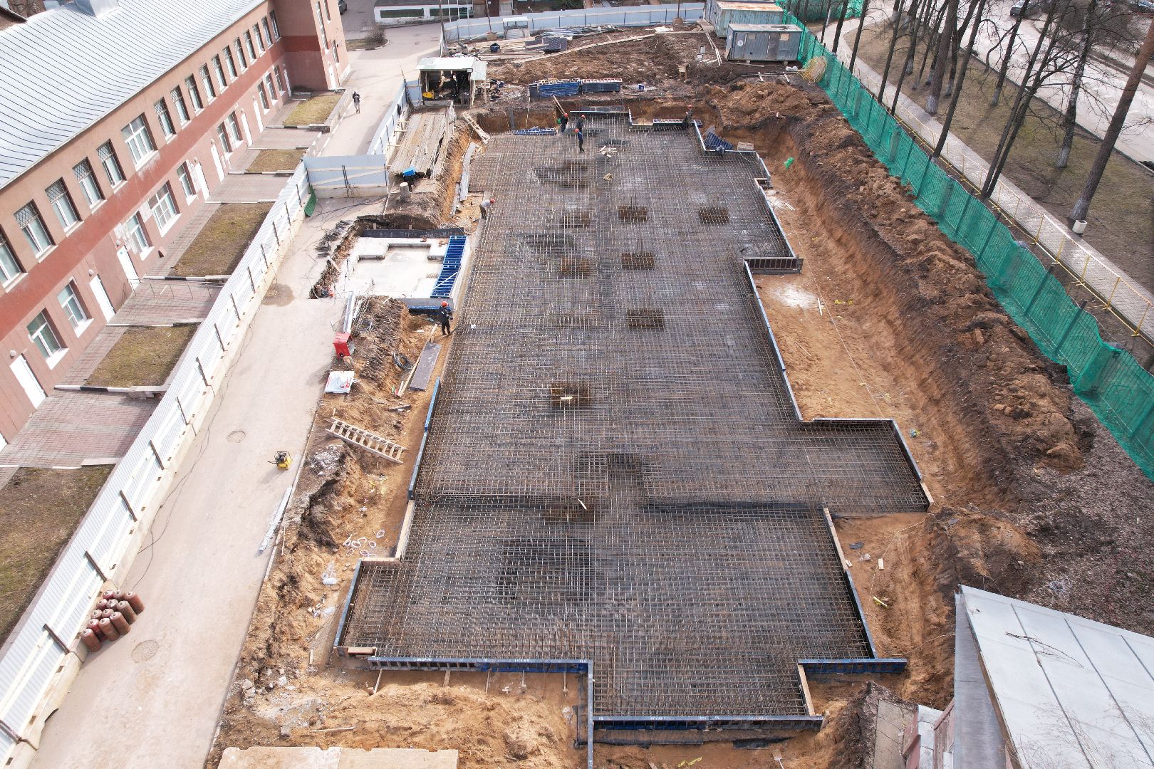 видео с коптера, красногорск, психоневрологический диспансер,