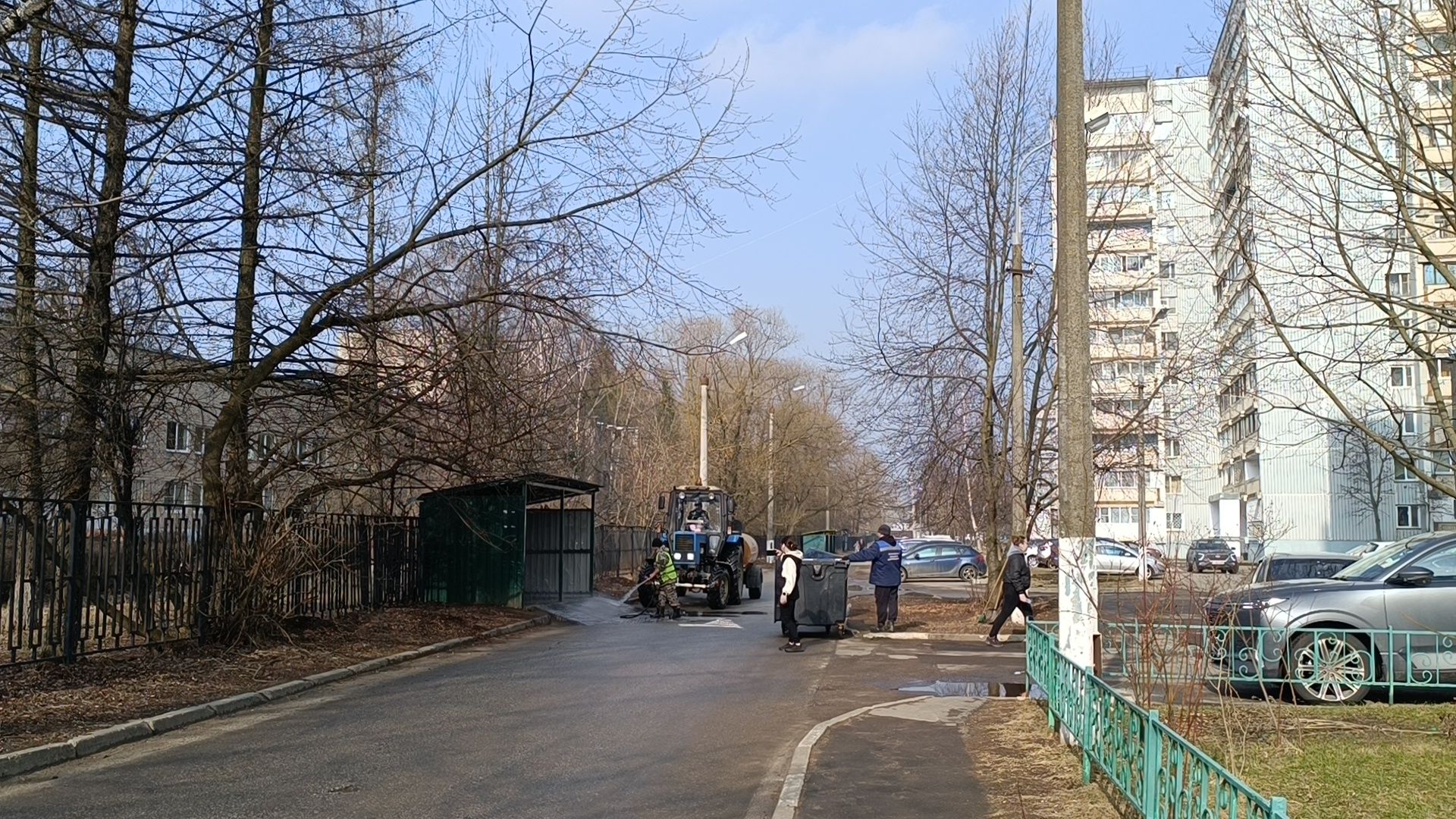 лобня, жкх, контейнерные площадки,