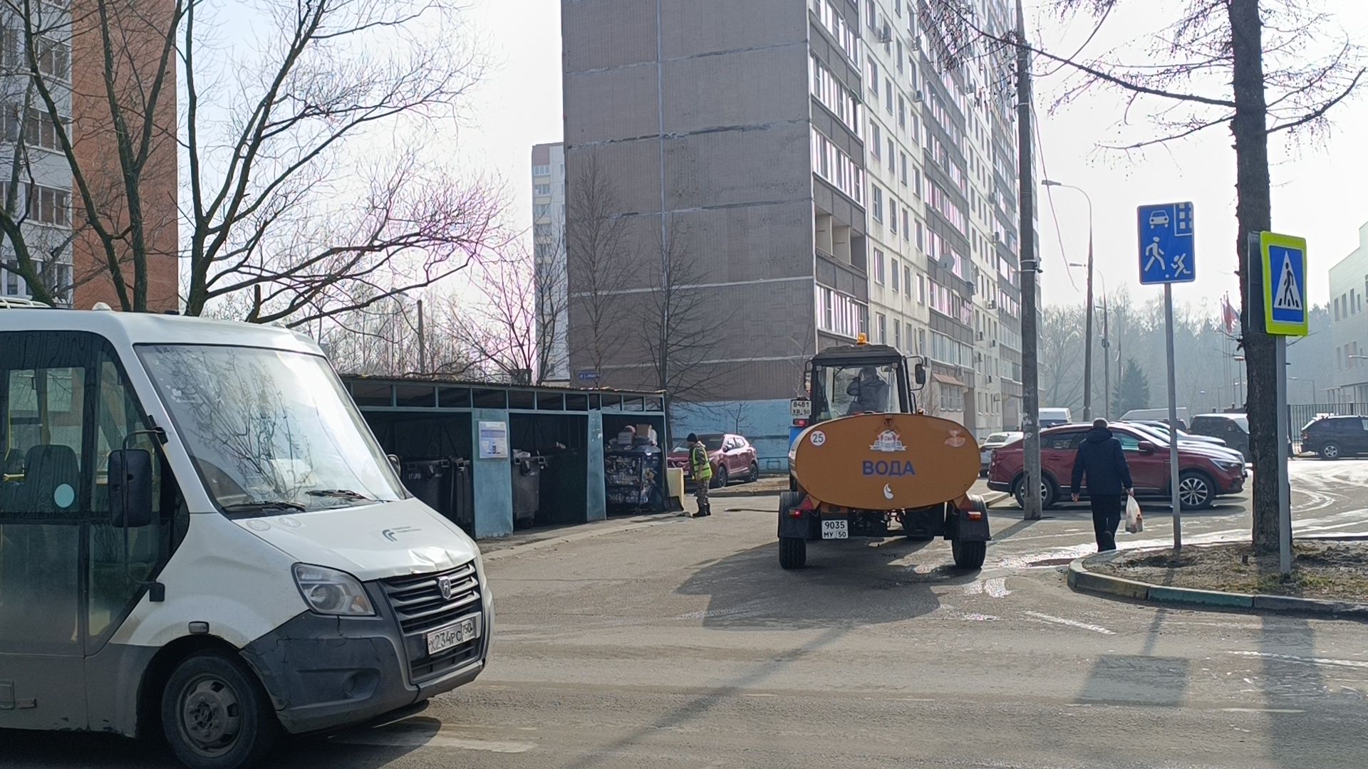 лобня, жкх, контейнерные площадки,