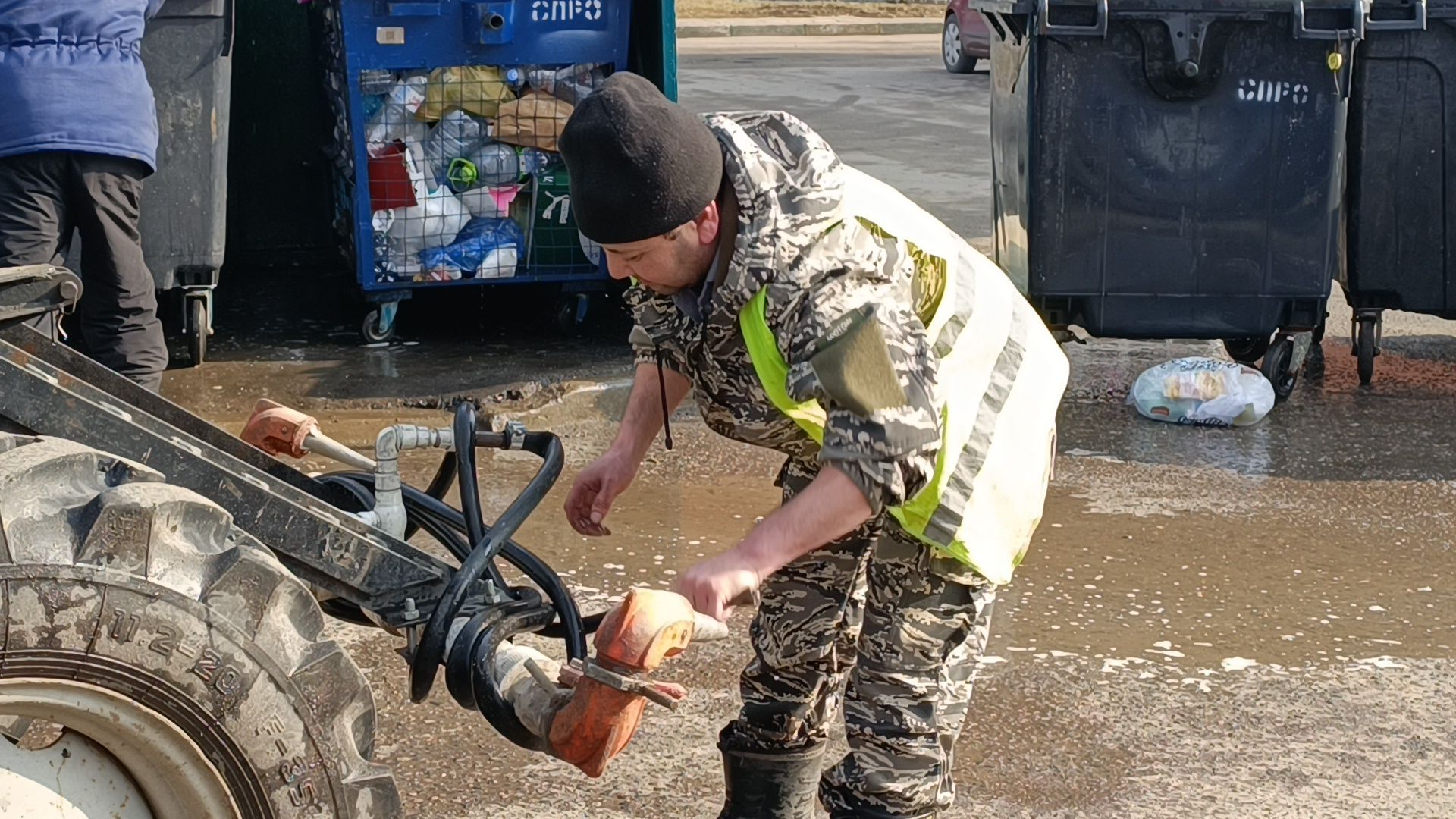 лобня, жкх, контейнерные площадки,