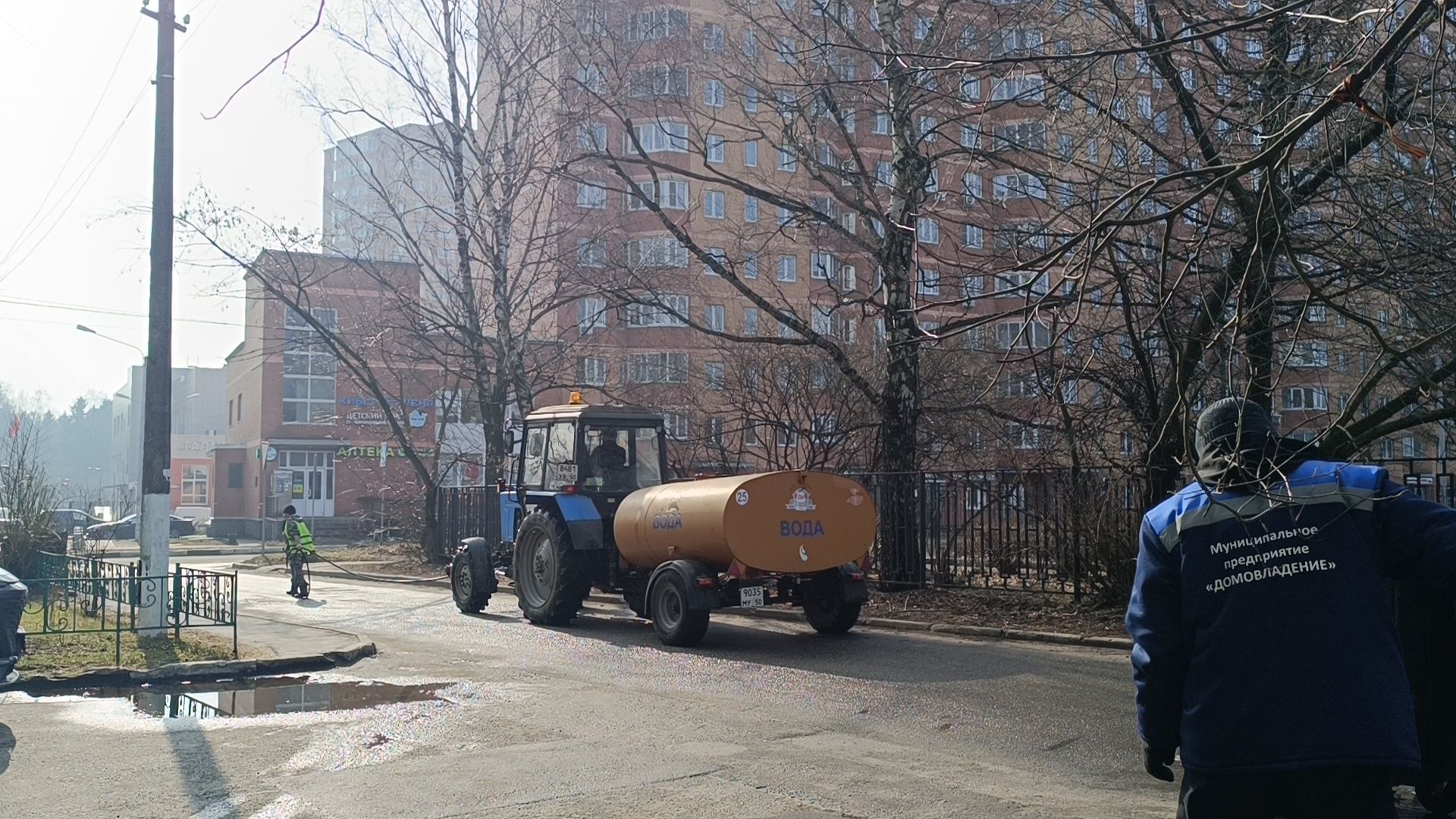 лобня, жкх, контейнерные площадки,