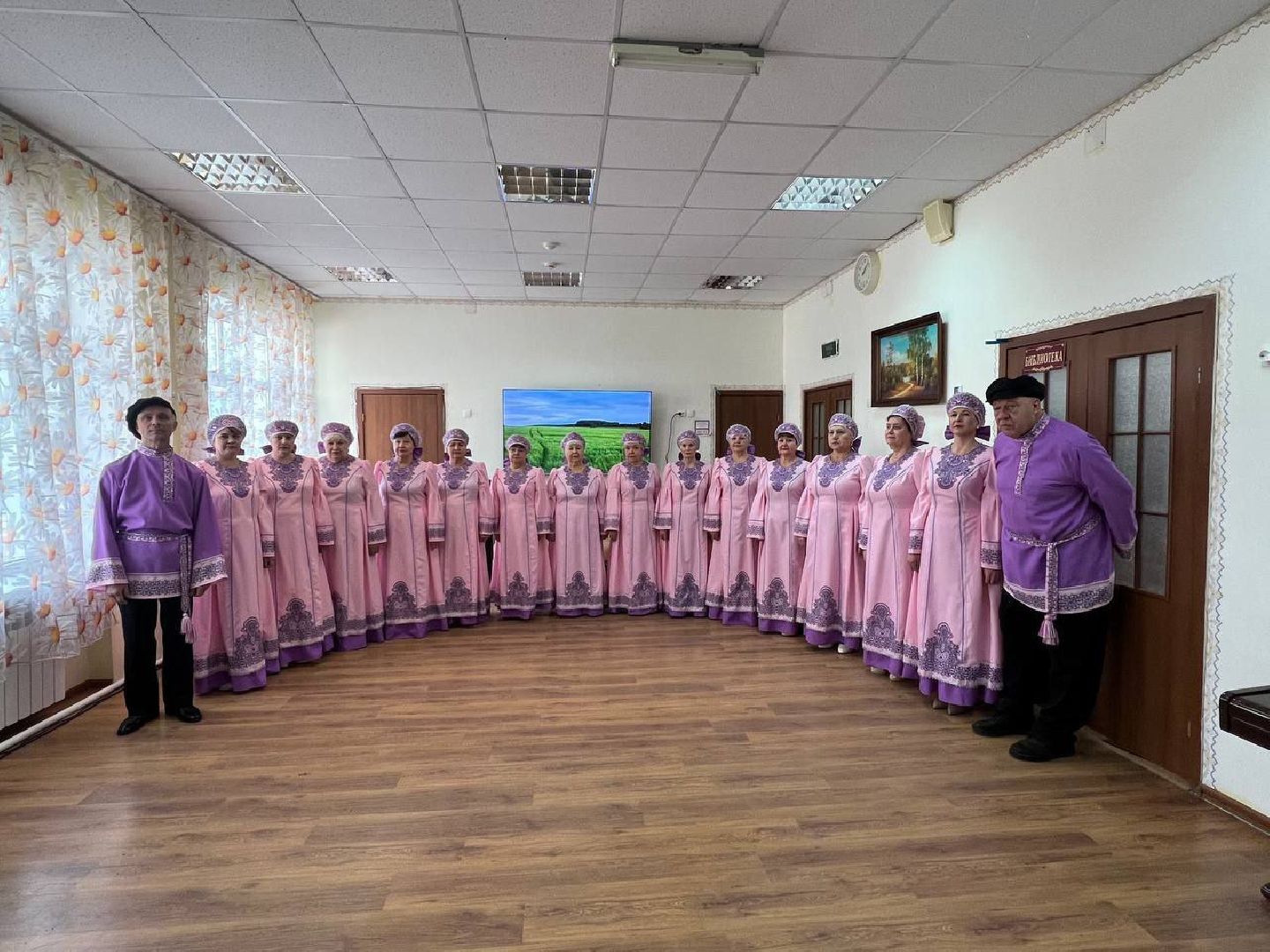 хор, керва, шатурский округ, кервский дом культуры, хор полюшка,