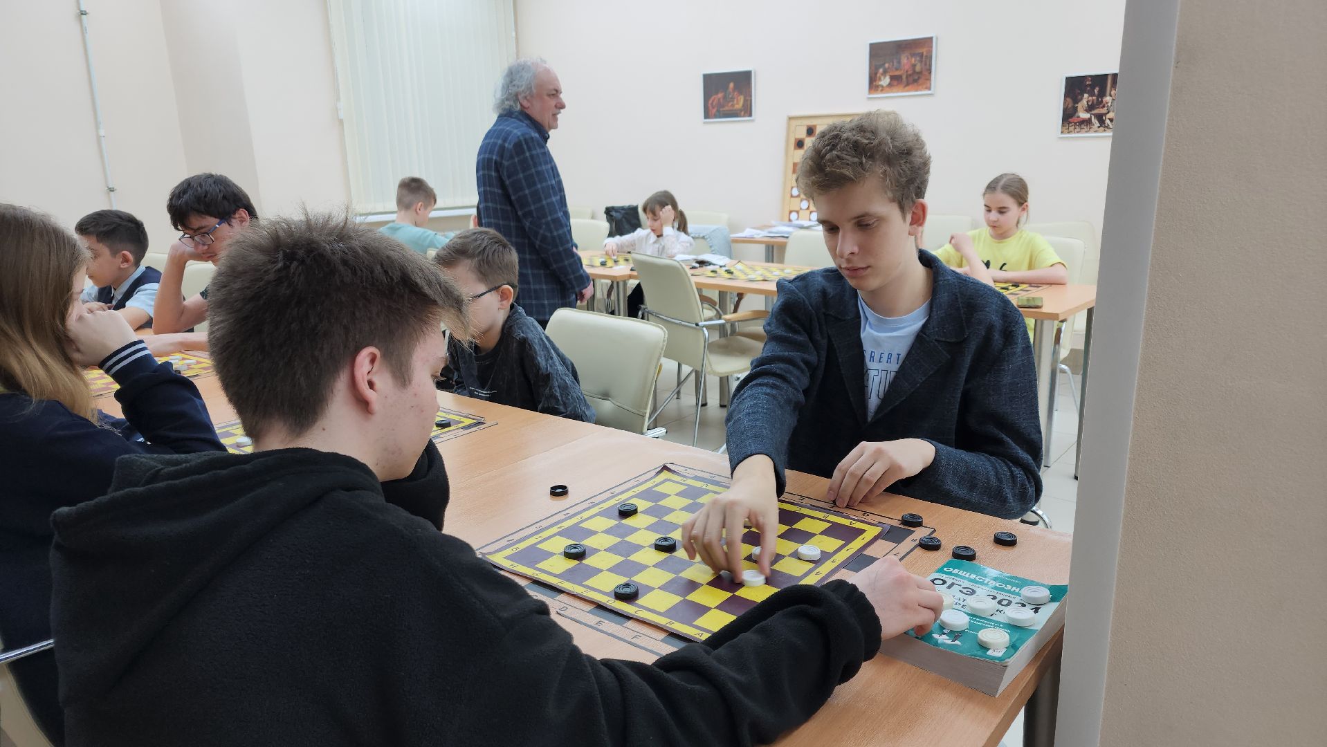 ступино, школа шашек, спорт,