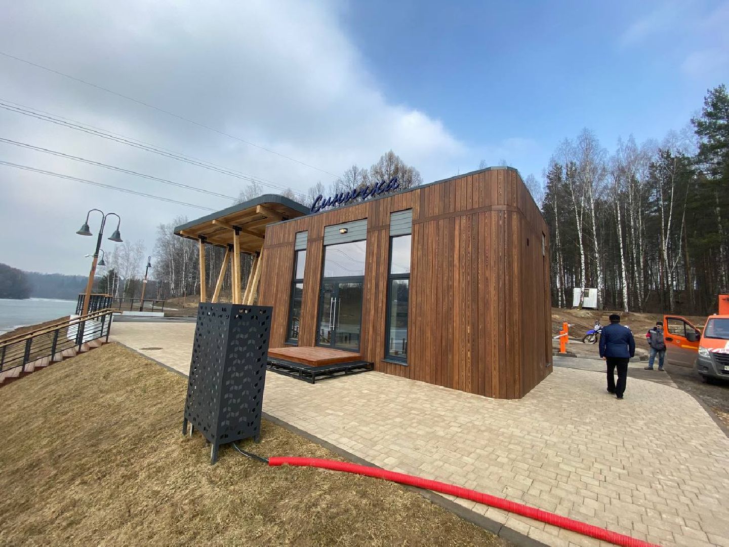 весенний паводок, плотины в Красногорске, плотина на реке Синичка, плотина на реке Банька, Гидроузлы, проверка гидроузлов,