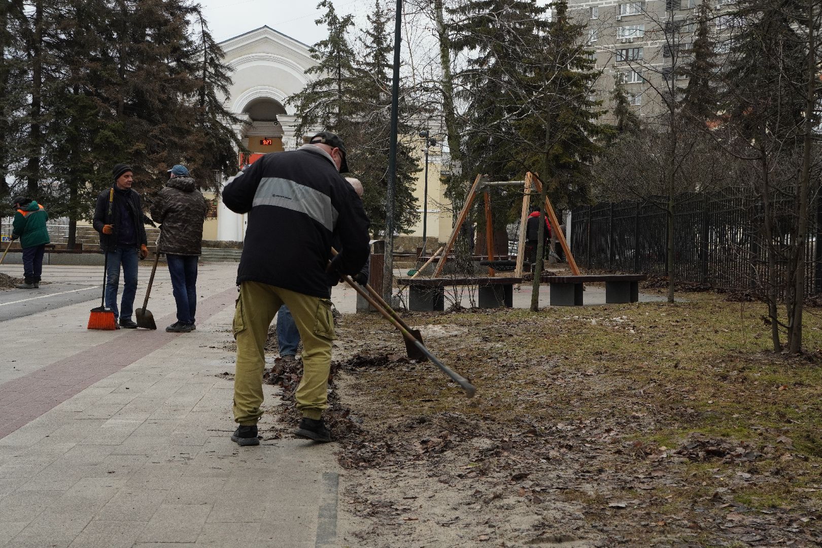 благоустройство, котельники, уборка, дк силикат,