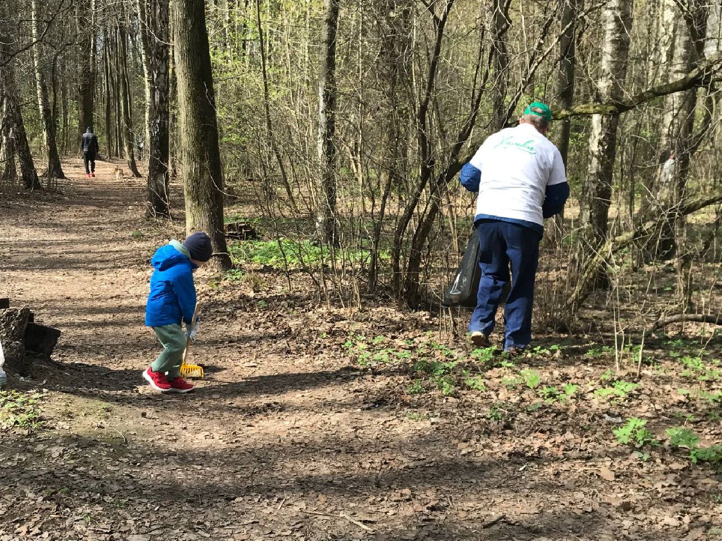 Химки, Левобережный, субботник, уборка, благоустройство