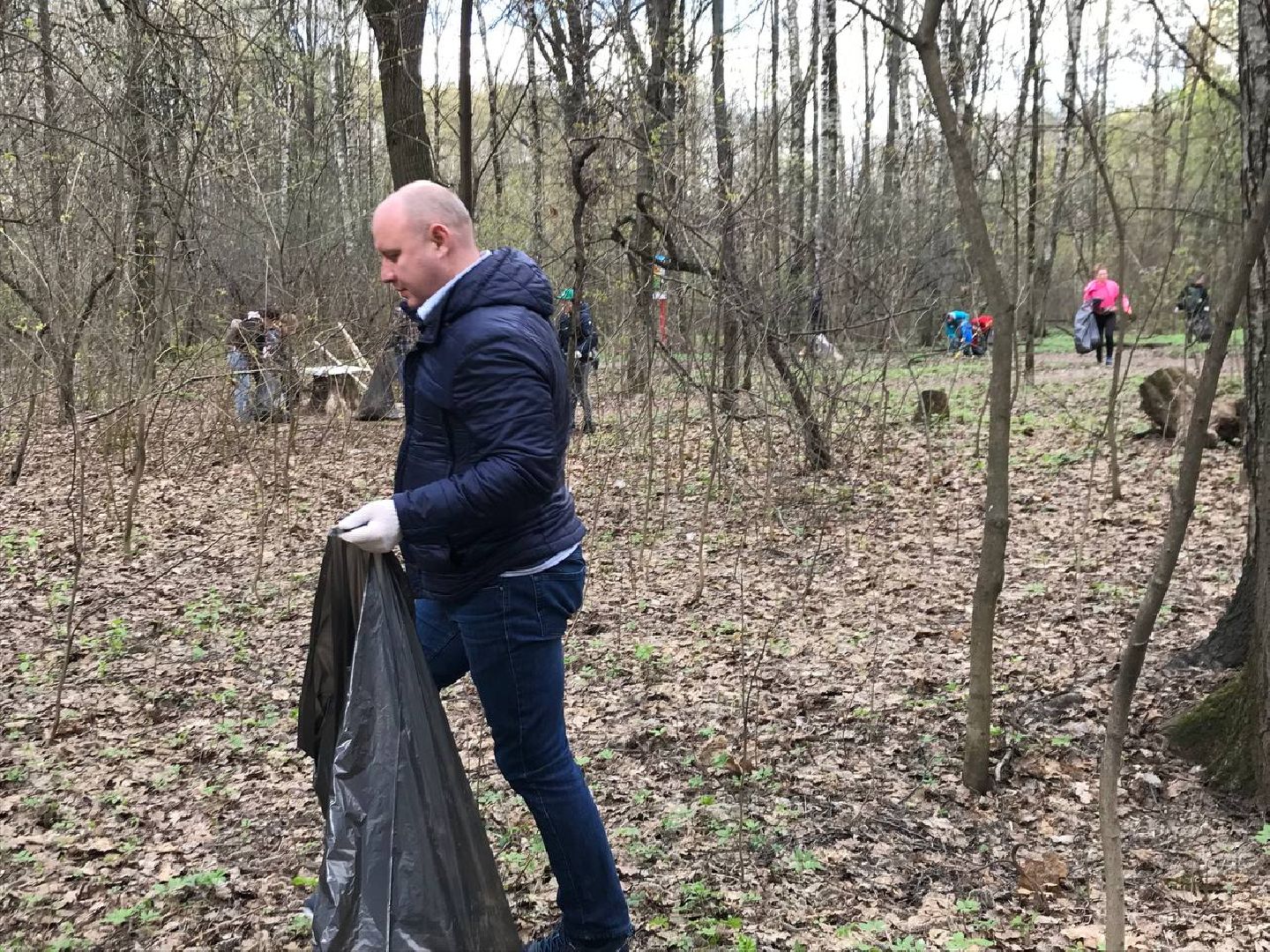 Химки, Левобережный, субботник, уборка, благоустройство