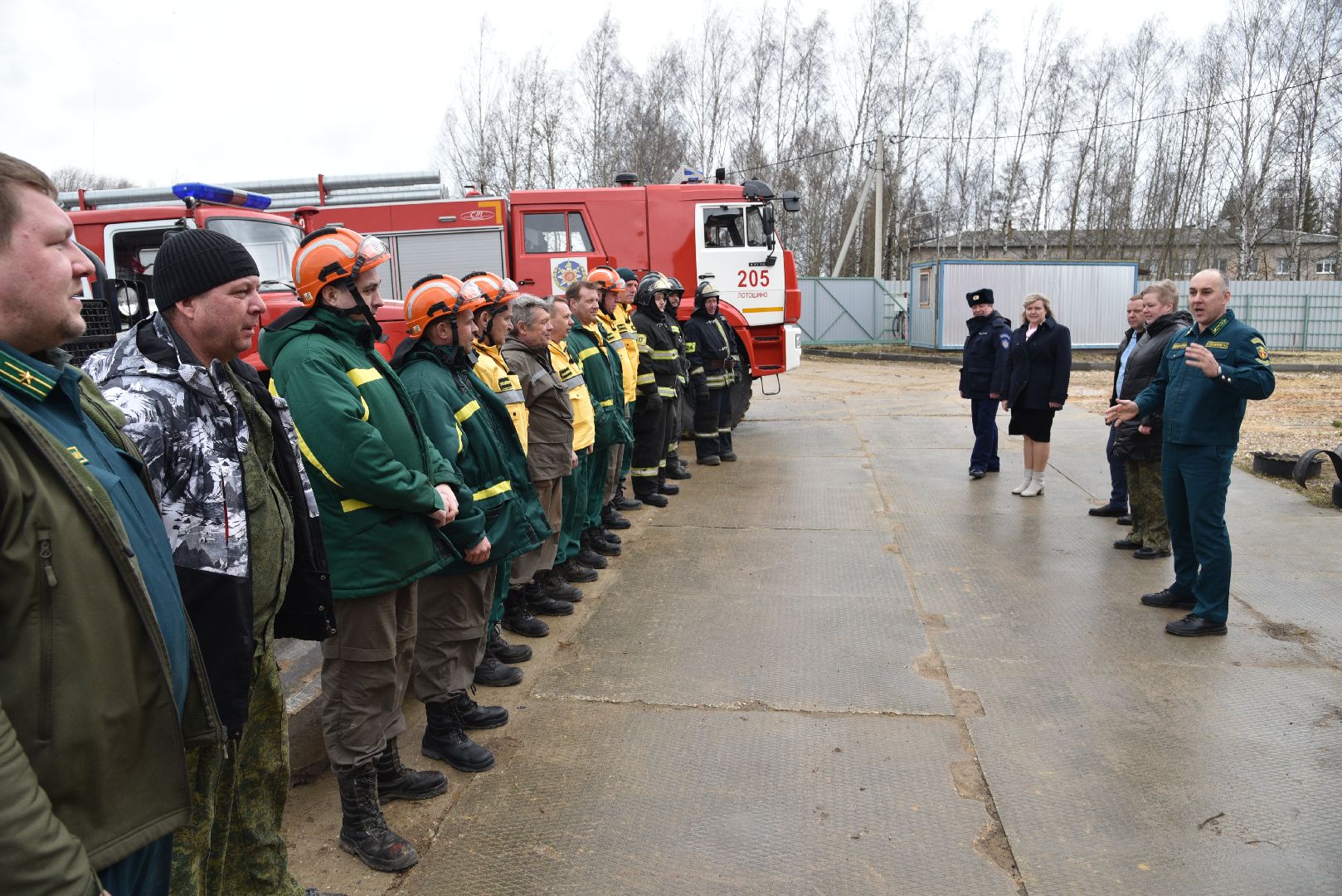 лотошино, тушение пожаров, учения, мособлпожспас, мособллес, центрлесхоз,