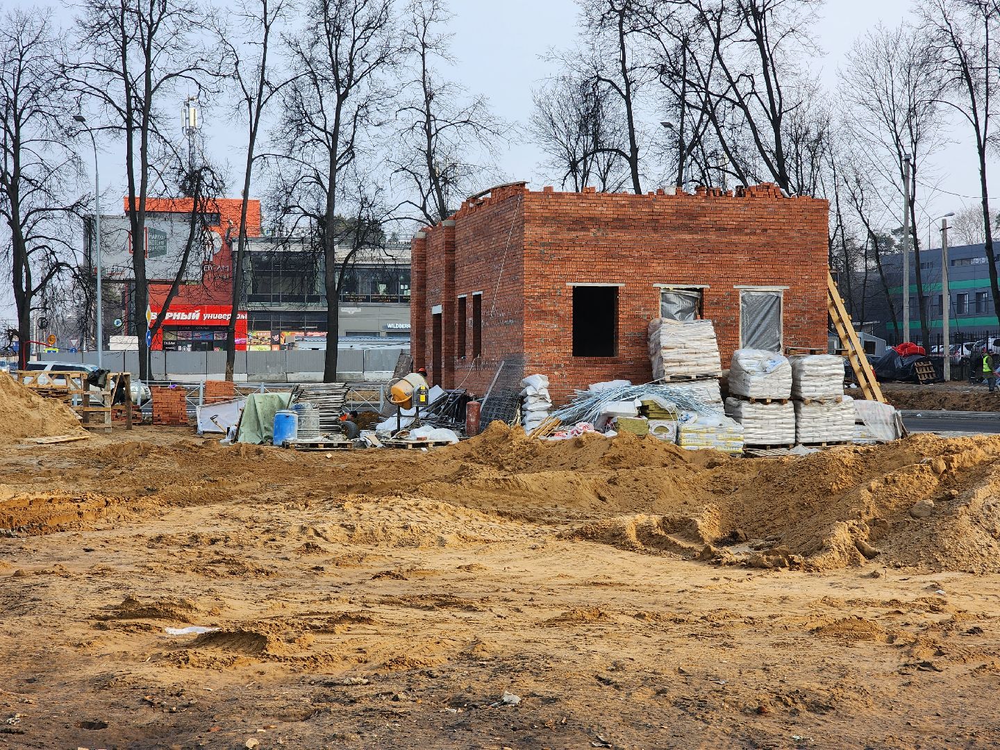 раменское, строительство, путепровод быково, пункт управления обеспечением транспортной безопасности,