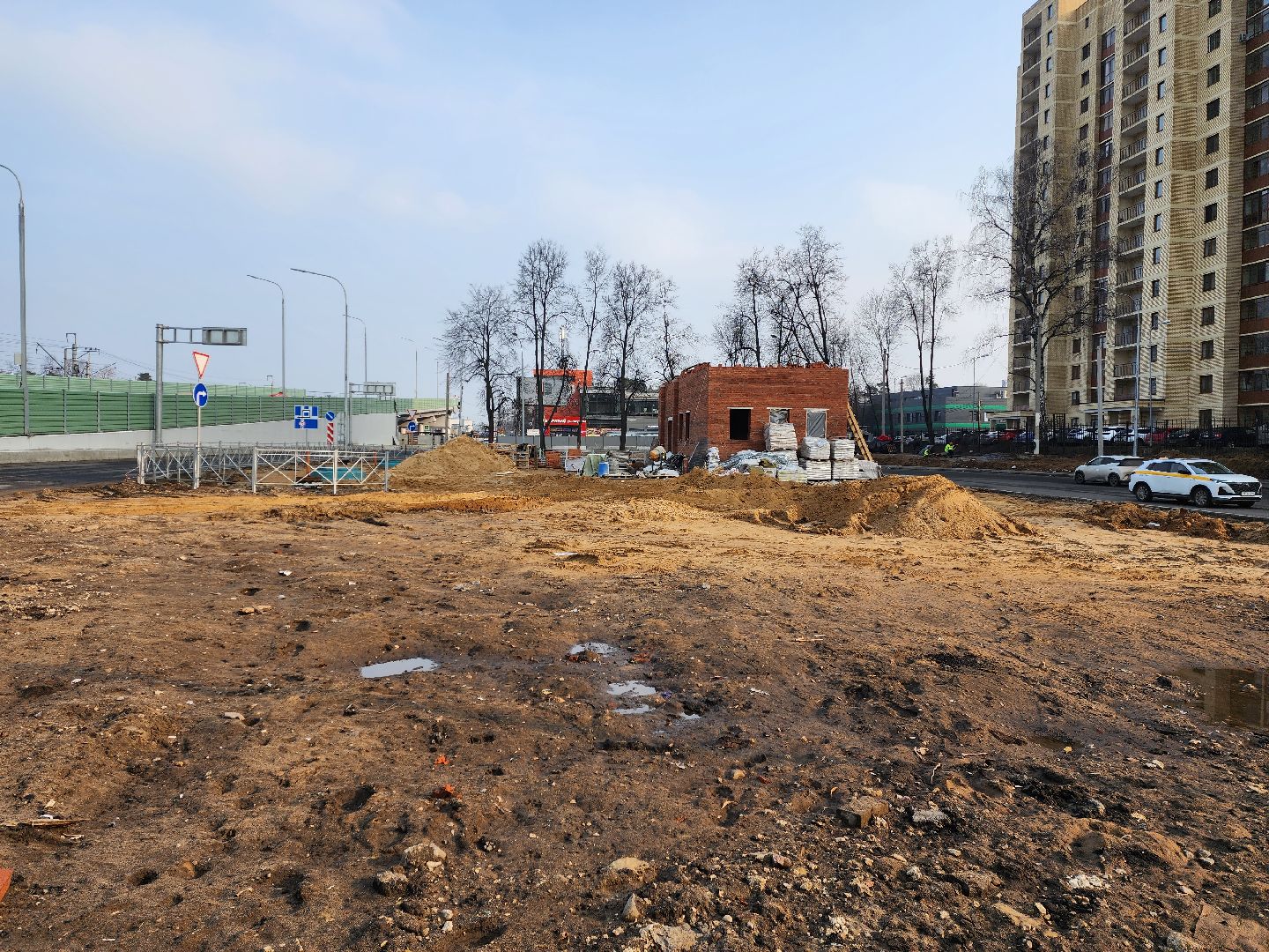 раменское, строительство, путепровод быково, пункт управления обеспечением транспортной безопасности,