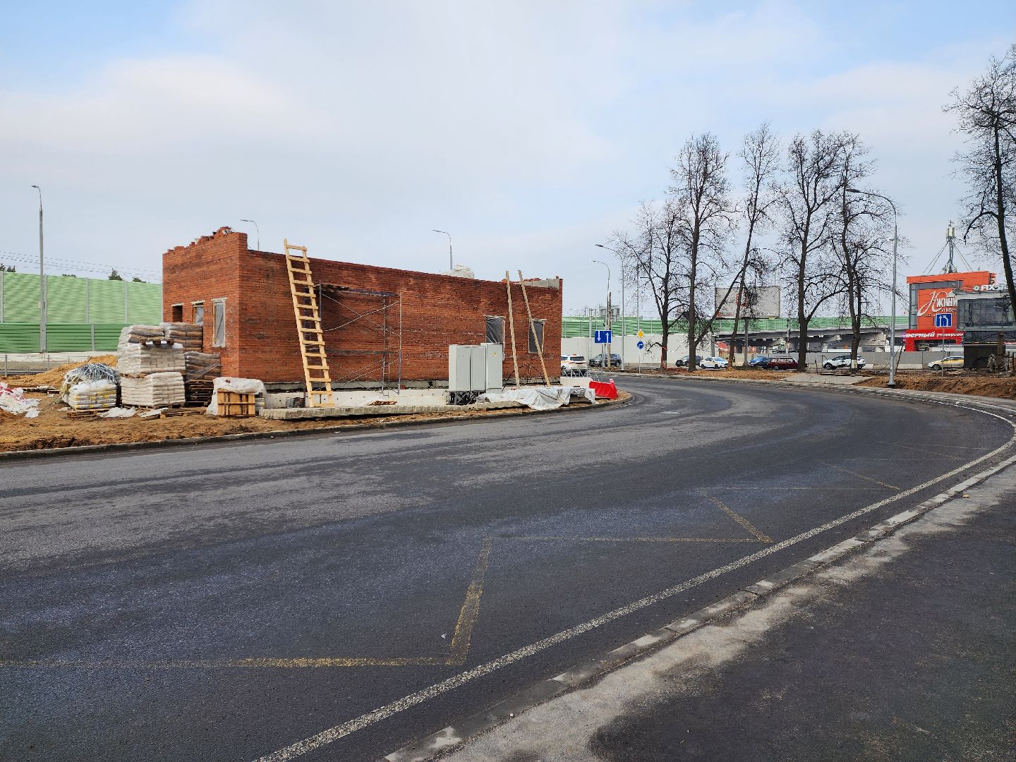 раменское, строительство, путепровод быково, пункт управления обеспечением транспортной безопасности,