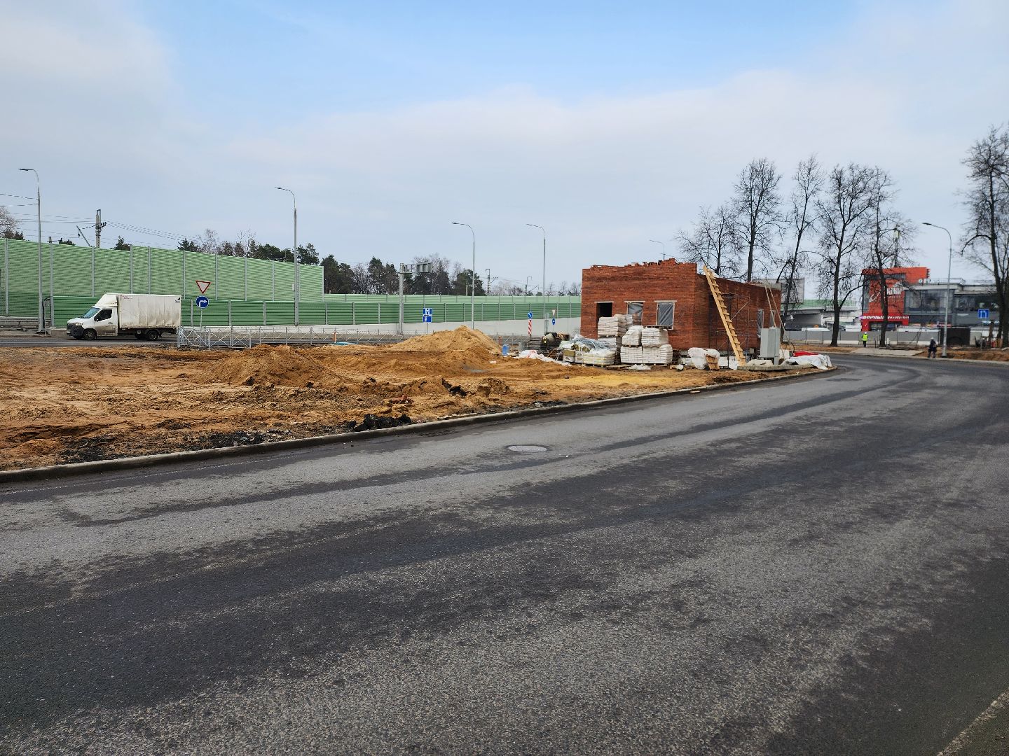 раменское, строительство, путепровод быково, пункт управления обеспечением транспортной безопасности,