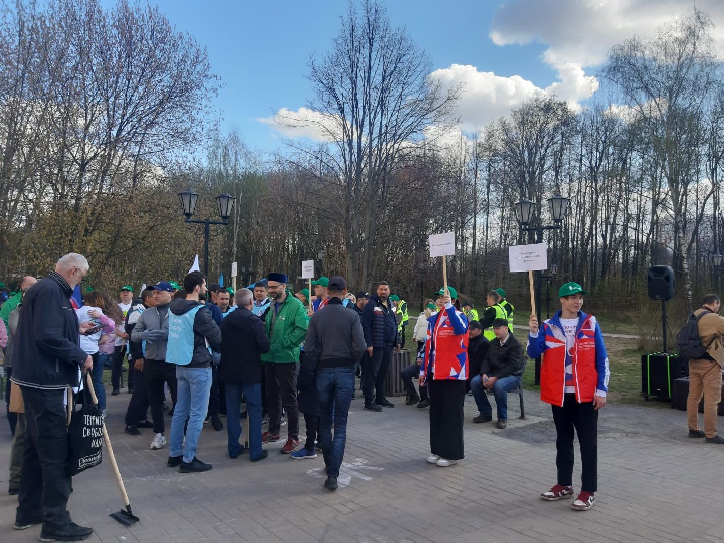 Химки, Два Берега, субботник, благоустройство, уборка