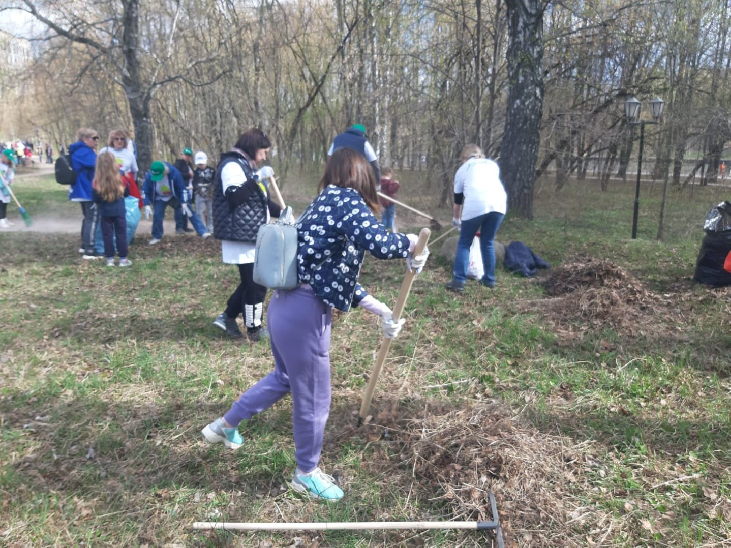 Химки, Два Берега, субботник, благоустройство, уборка