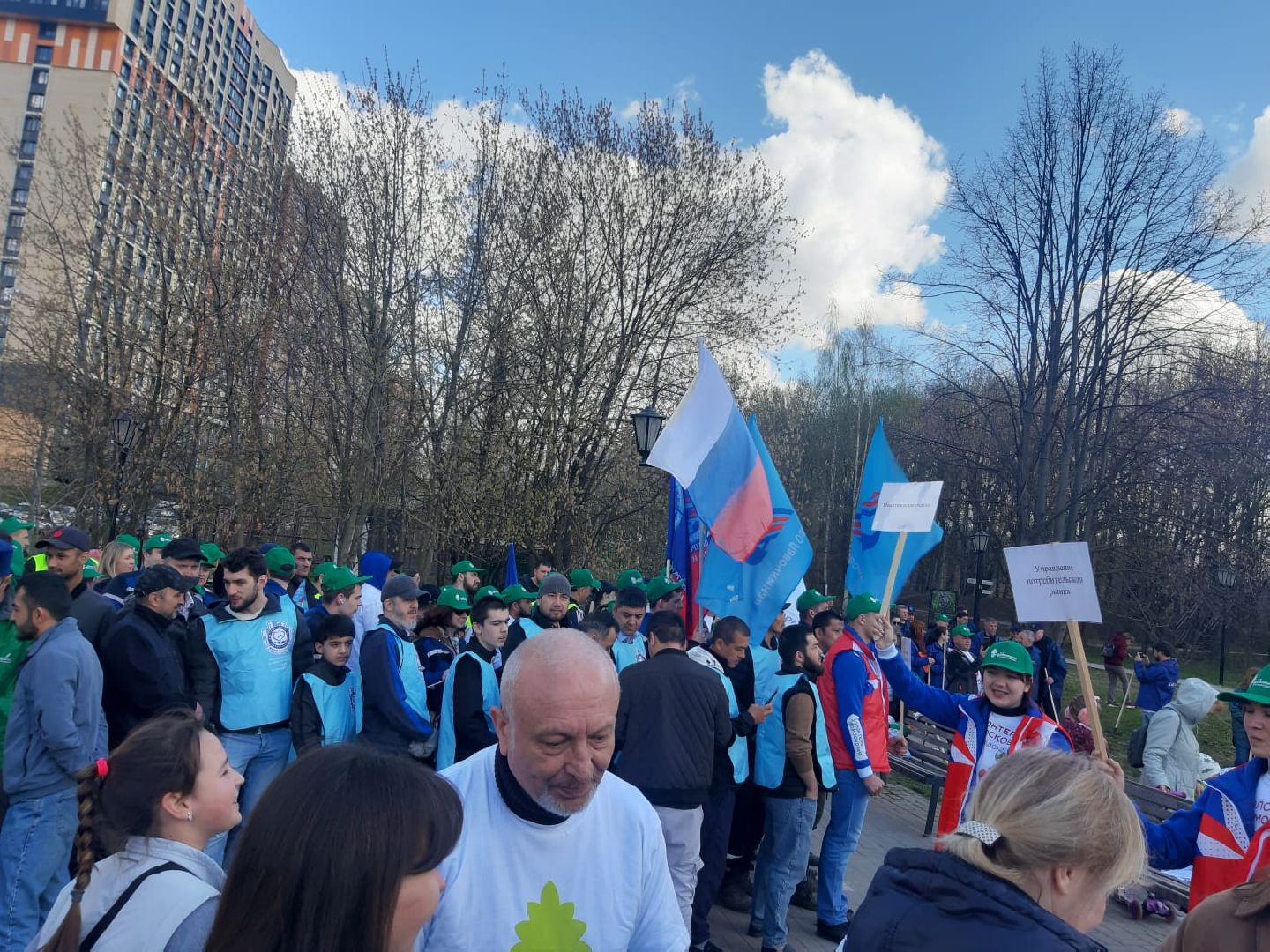 Химки, Два Берега, субботник, благоустройство, уборка