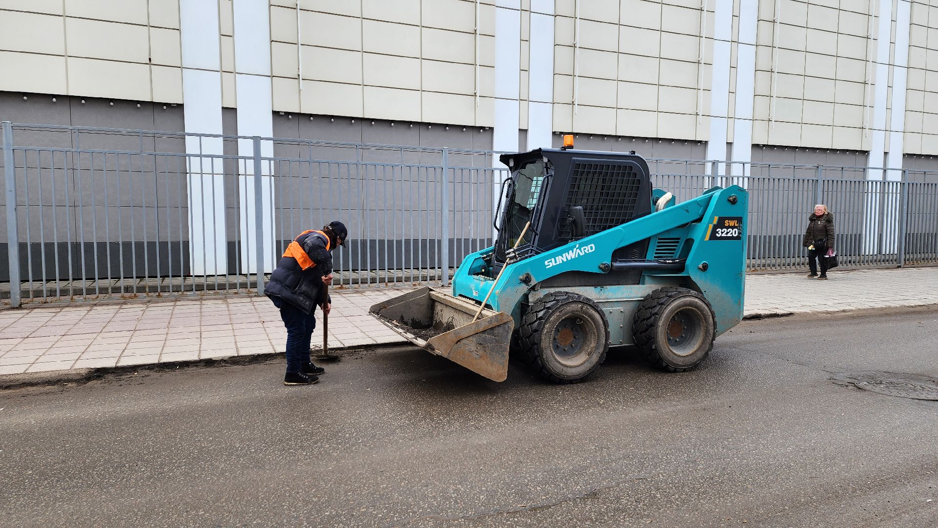 солнечногорск, уборка дорог, благоустройство, весенний период,
