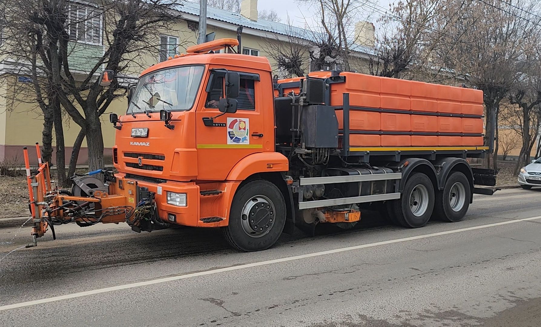 серпухов, подмосковье, уборка улиц,