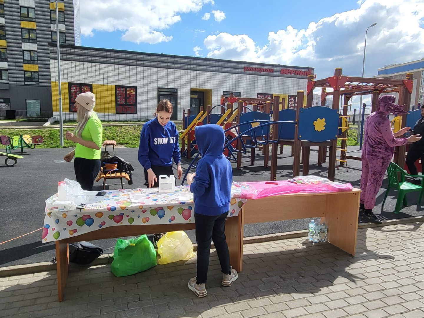 Химки, Новокуркино, Молодежная, благоустройство, субботник, уборка