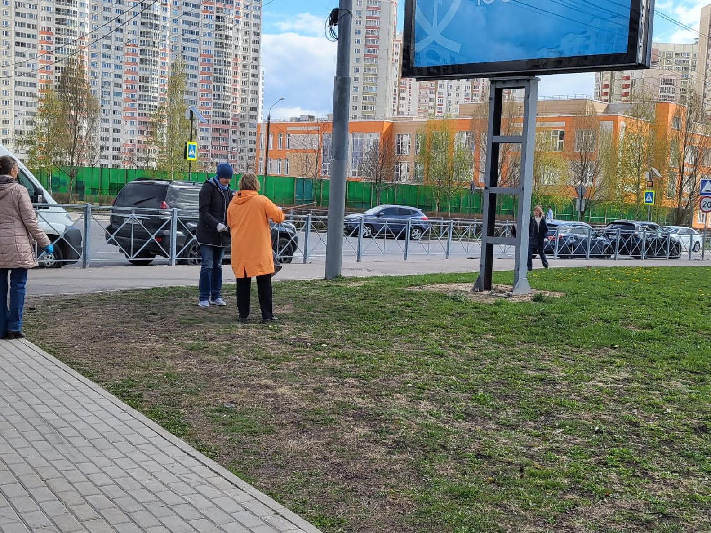 Химки, Новокуркино, Молодежная, благоустройство, субботник, уборка