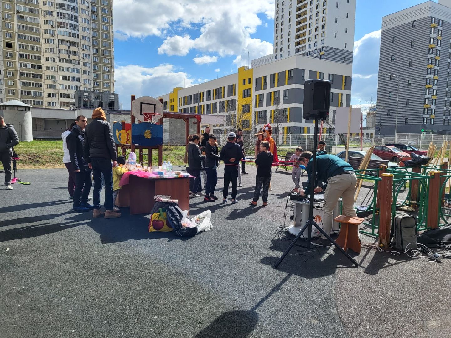 Химки, Новокуркино, Молодежная, благоустройство, субботник, уборка