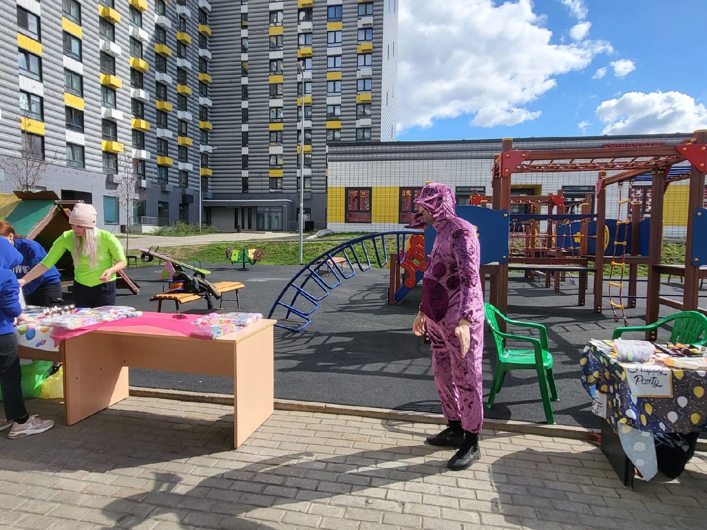 Химки, Новокуркино, Молодежная, благоустройство, субботник, уборка