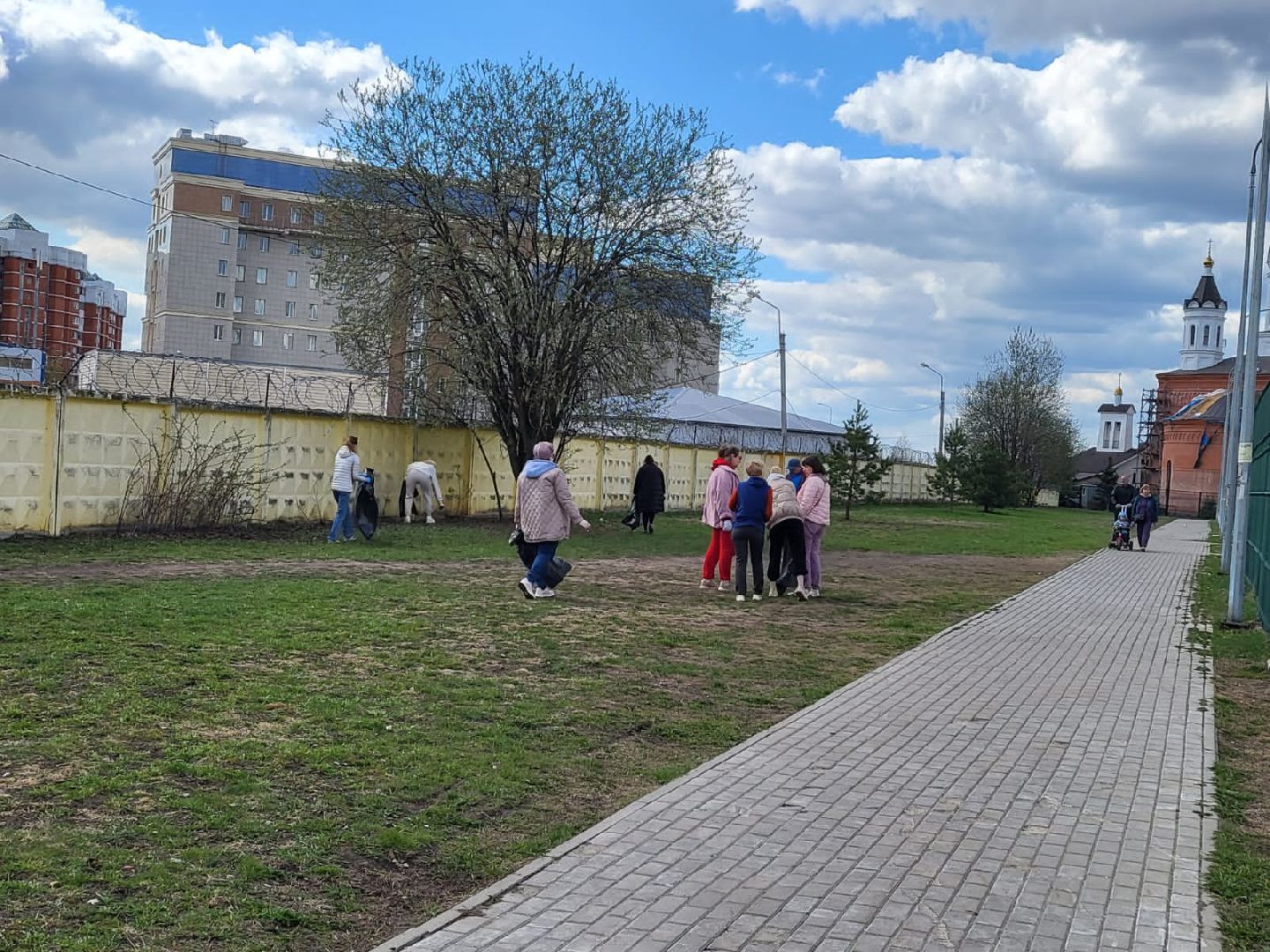 Химки, Новокуркино, Молодежная, благоустройство, субботник, уборка