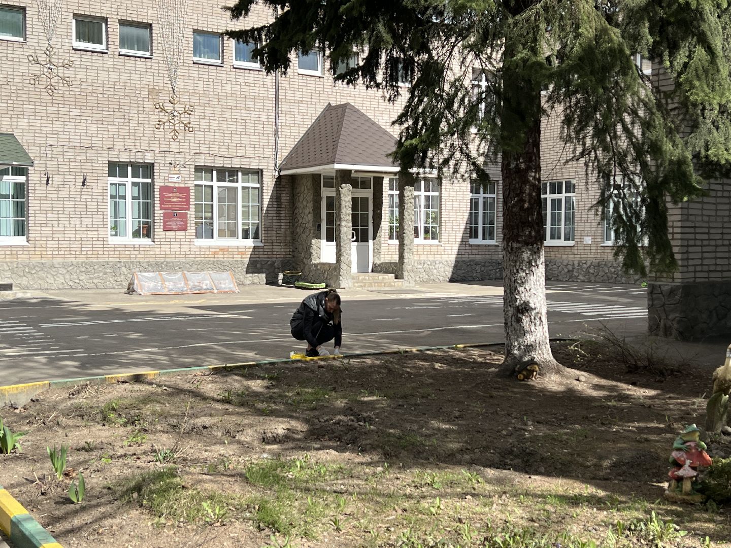 Химки, детский сад, Зоренька, субботник, благоустройство, уборка