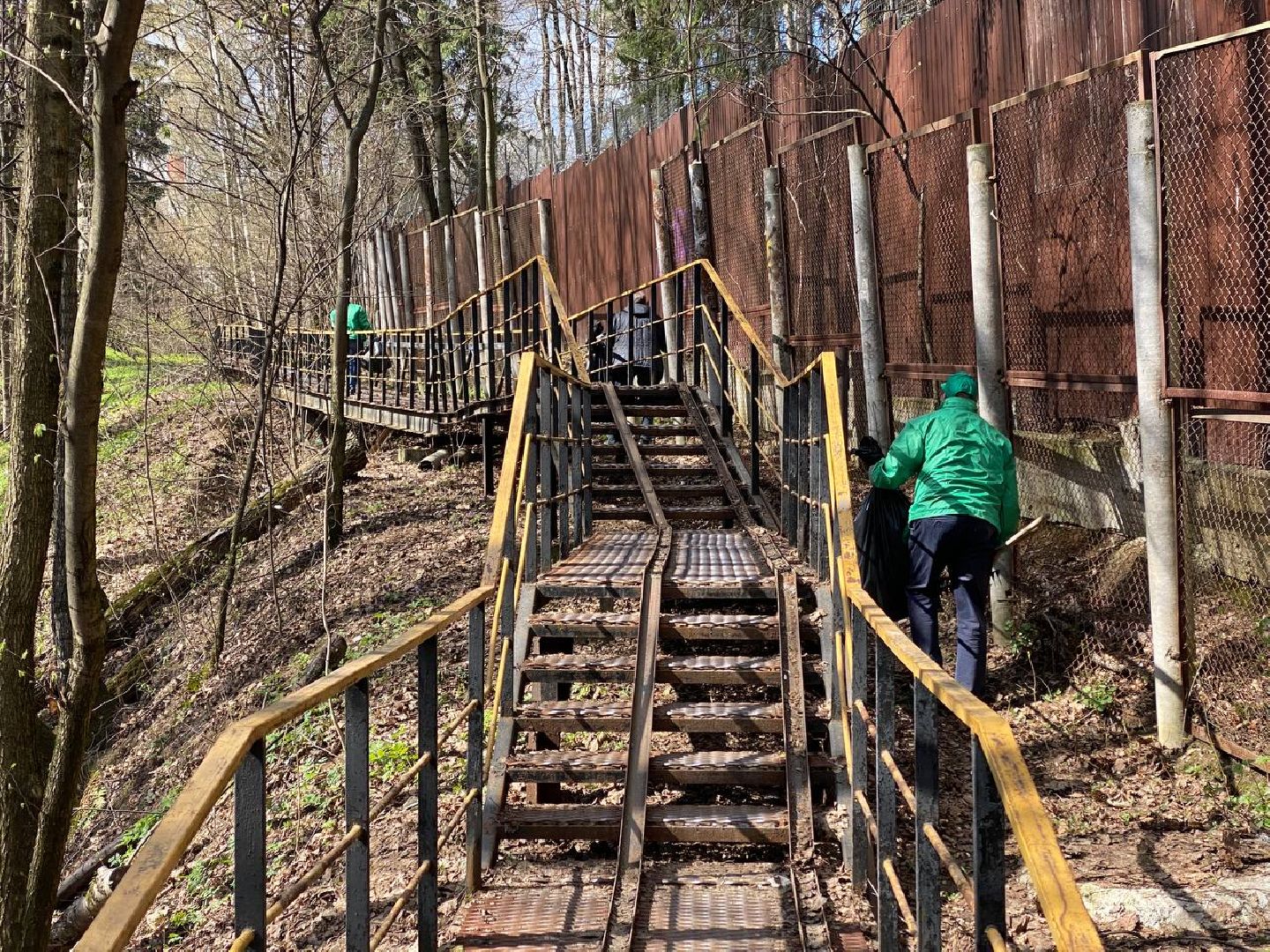 Химки, Сходня, субботник, благоустройство, уборка