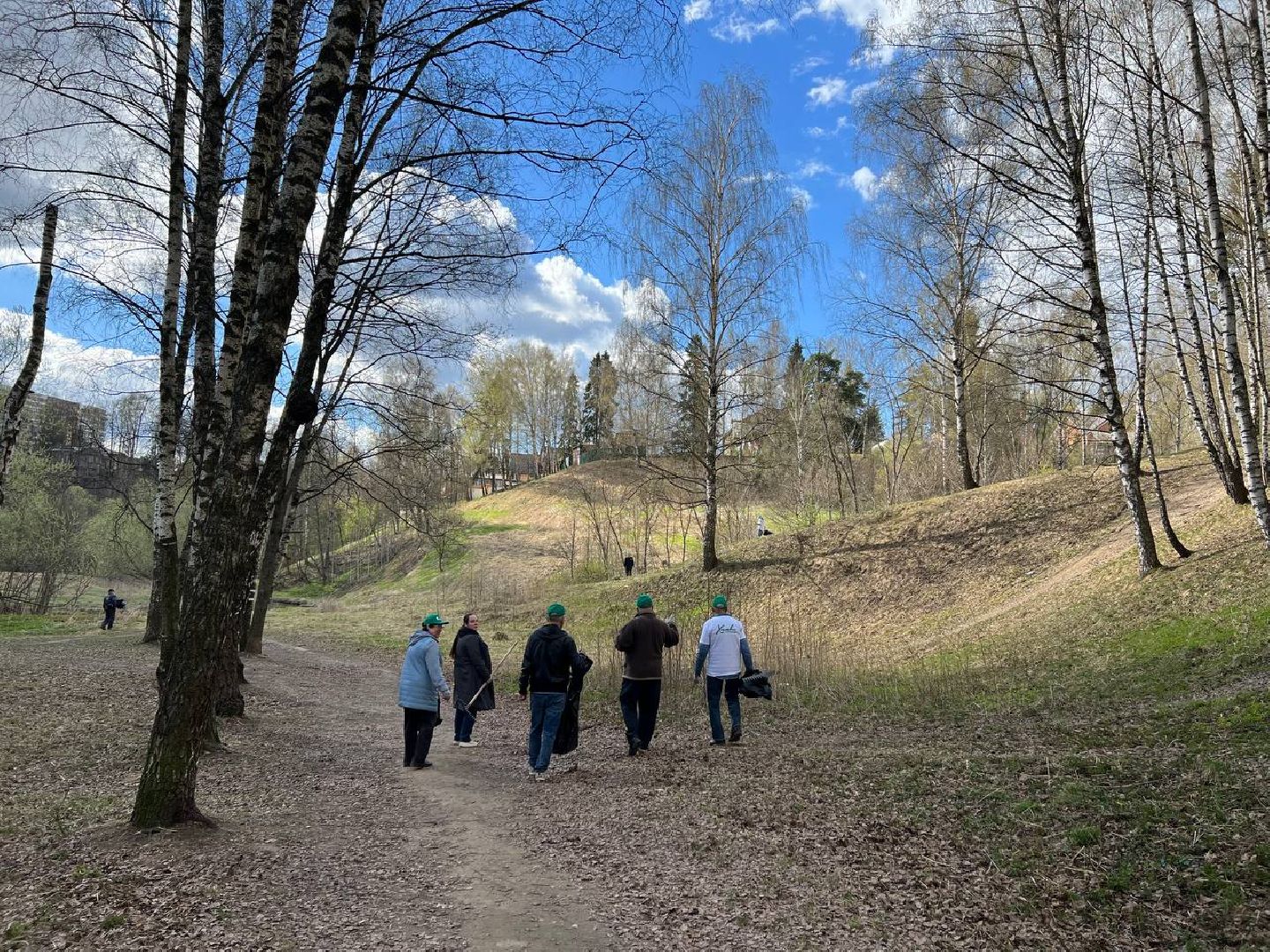 Химки, Сходня, субботник, благоустройство, уборка