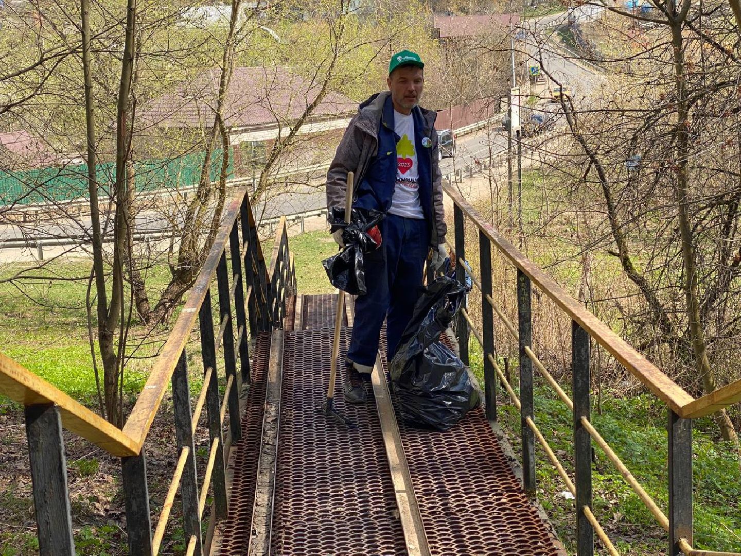 Химки, Сходня, субботник, благоустройство, уборка