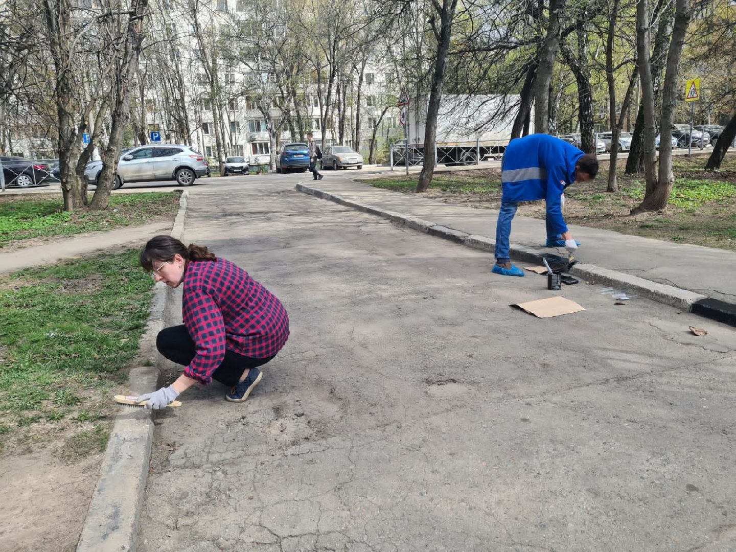 Химки, Школа равных возможностей, субботник, благоустройство, уборка