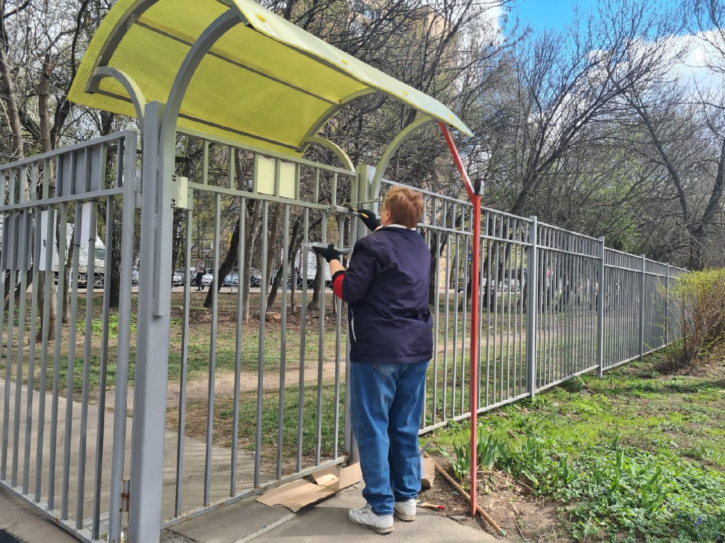 Химки, Школа равных возможностей, субботник, благоустройство, уборка