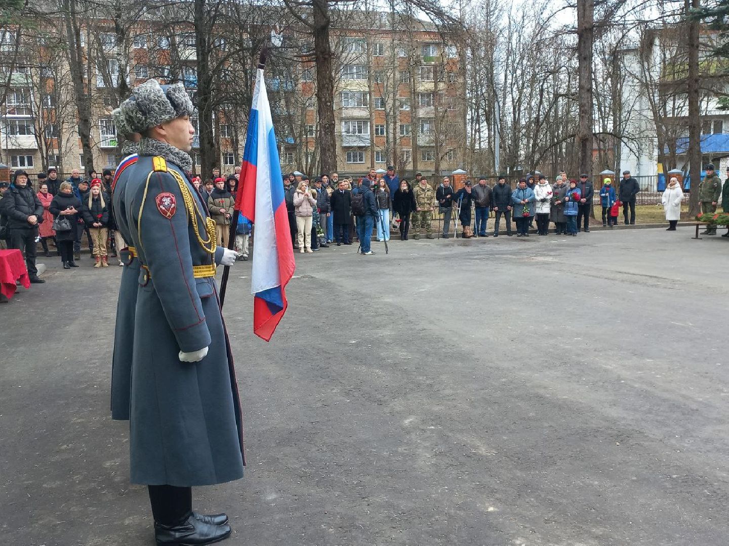 сергиев посад, гимназия 5, школа 29, герой сво, мемориальная доска, боевое братство,