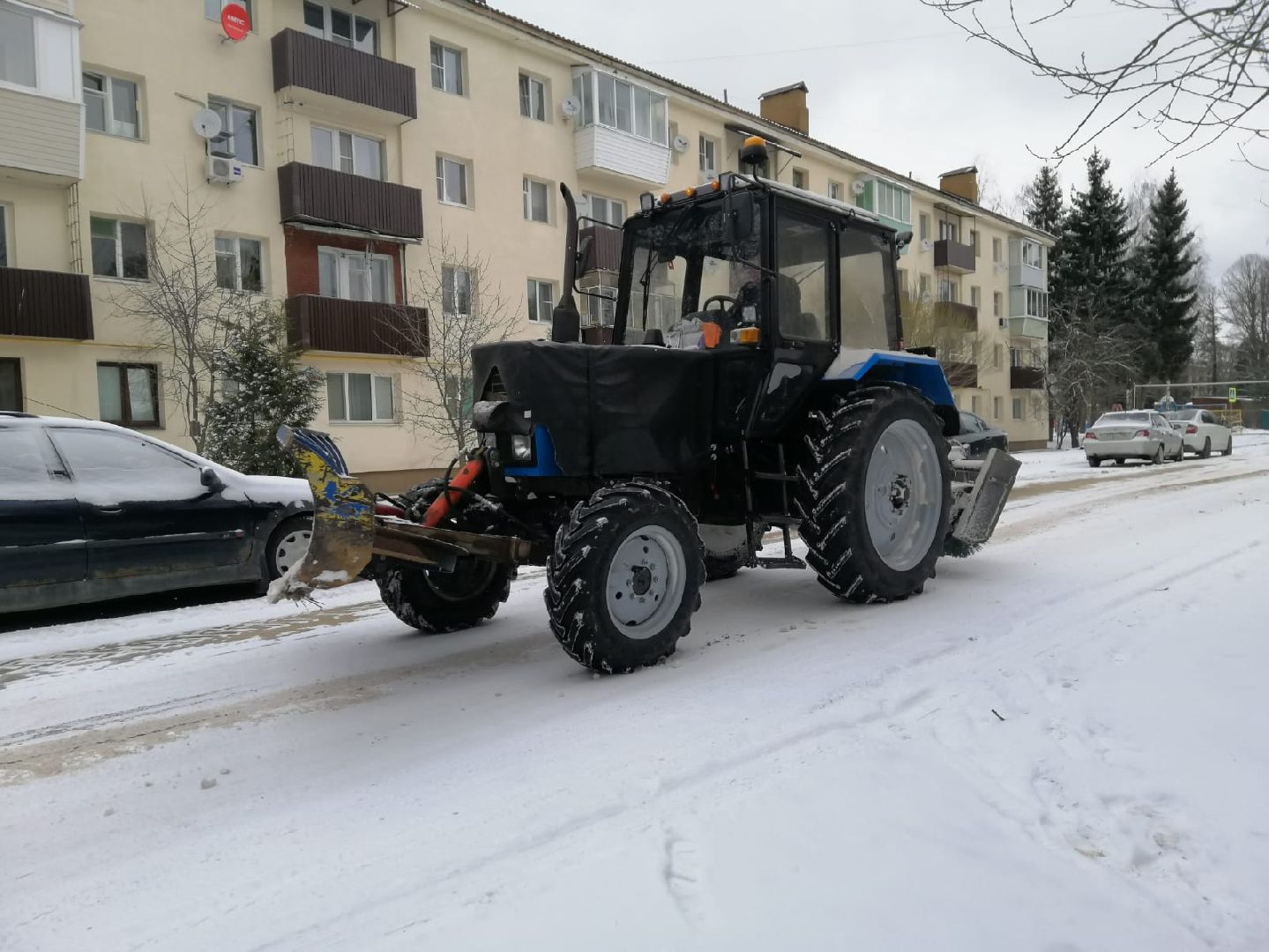 жкх, благоуйстройство, городской округ восход, снегопад, очистка снега,